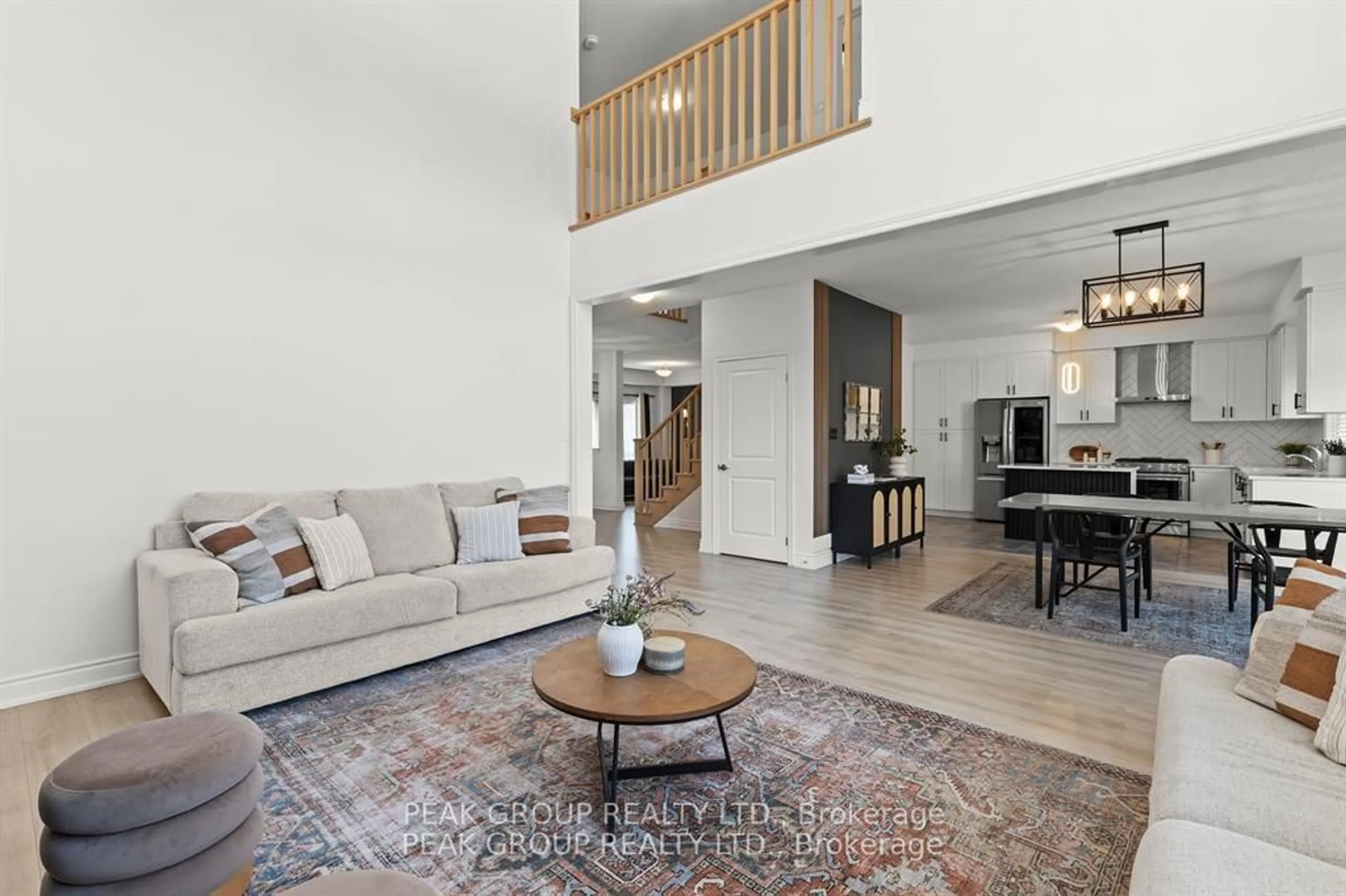 Living room with furniture, unknown for 14 Venture Way, Thorold Ontario L2V 0G9