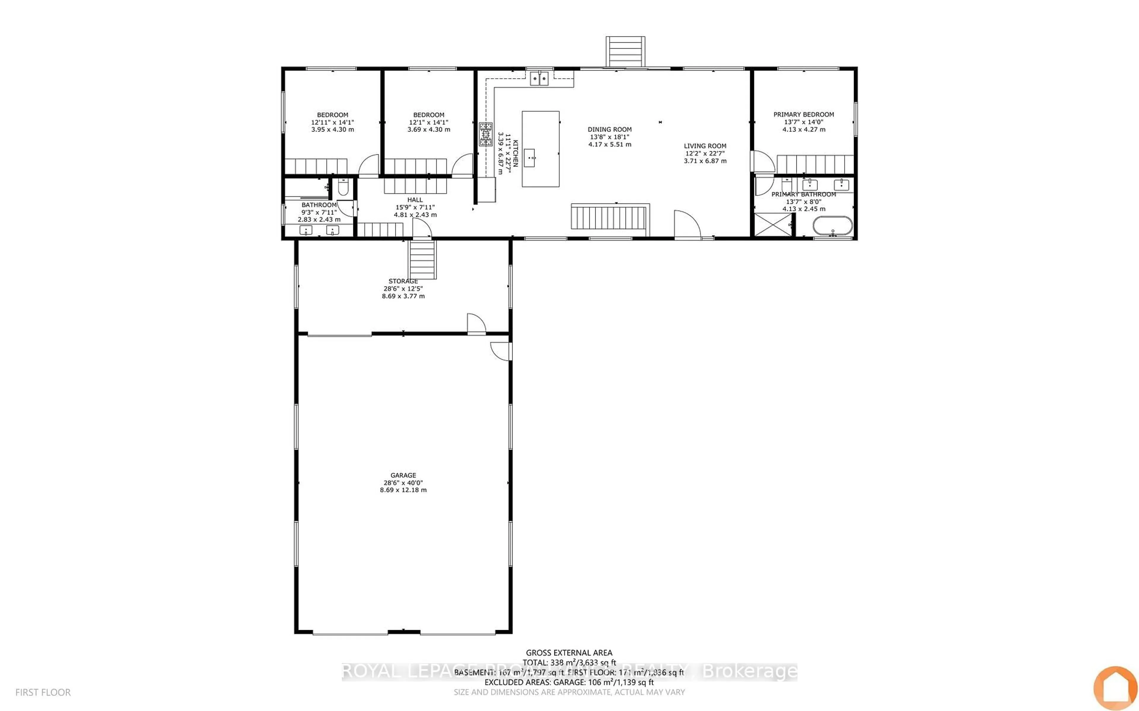 Floor plan for 2528 County Rd 3, Prince Edward County Ontario K0K 1L0
