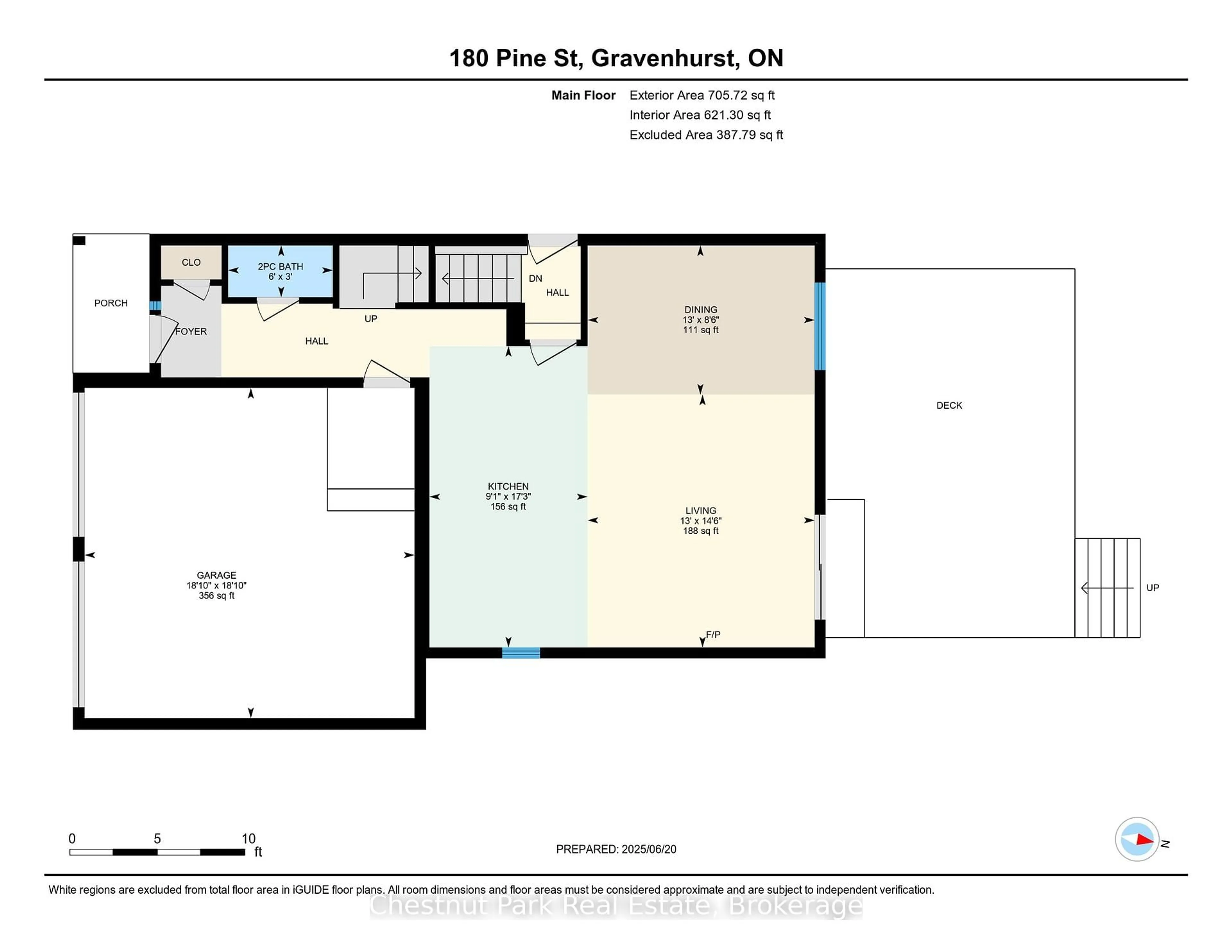 Floor plan for 180 Pine St, Gravenhurst Ontario P1P 1B1