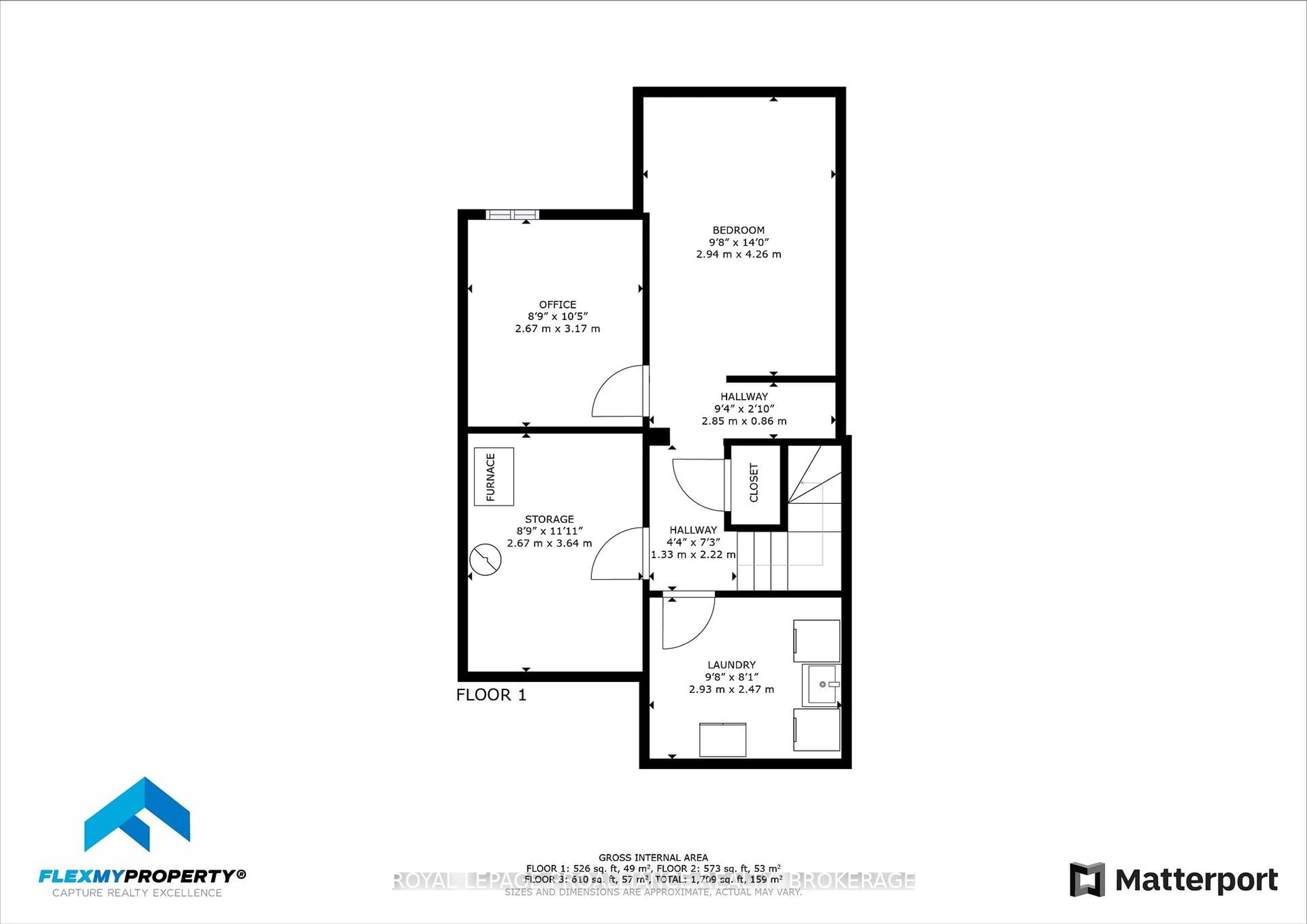 Floor plan for 557 Quail Crt, Kingston Ontario K7M 8Z4