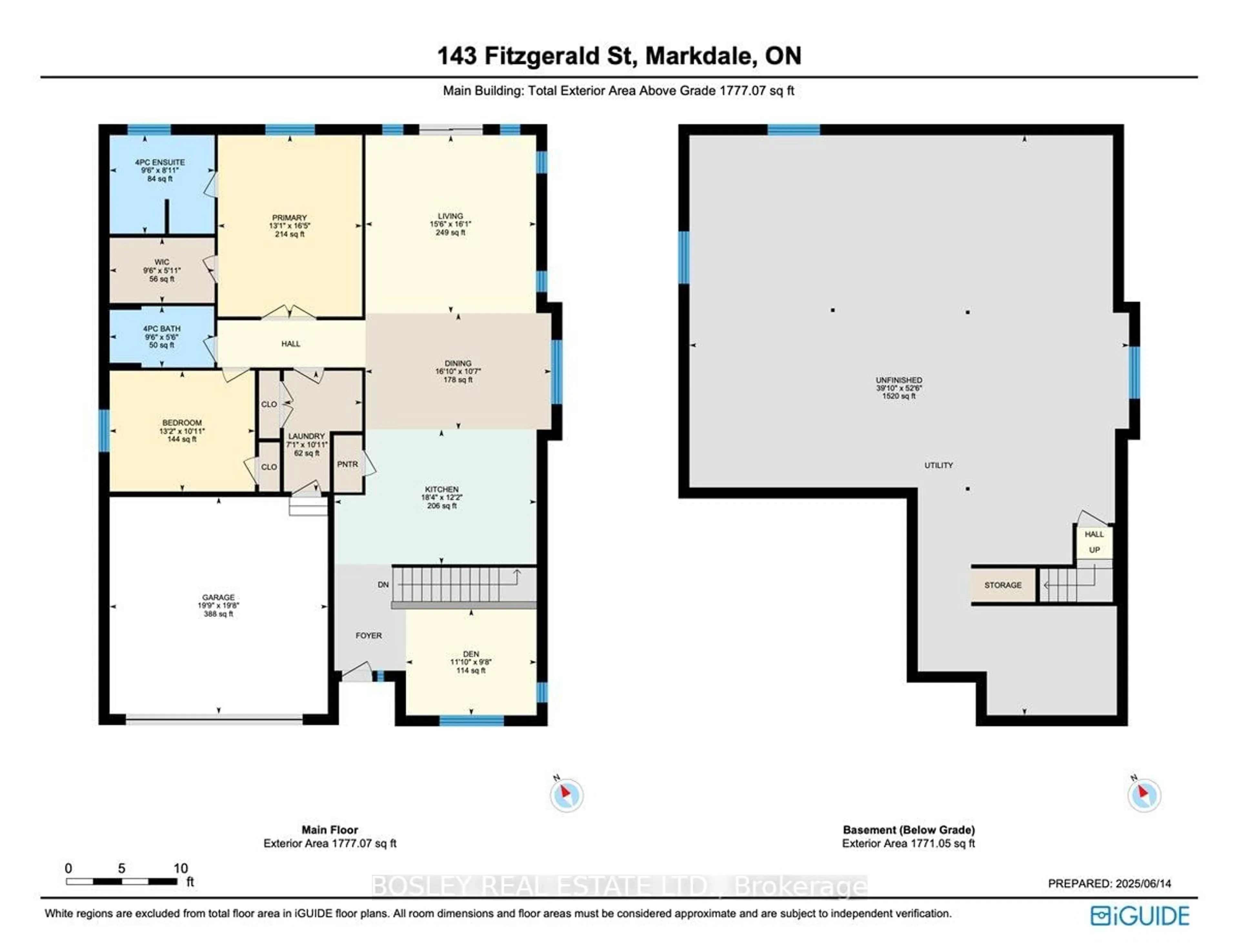 Floor plan for 143 Fitzgerald St, Grey Highlands Ontario N0C 1H0