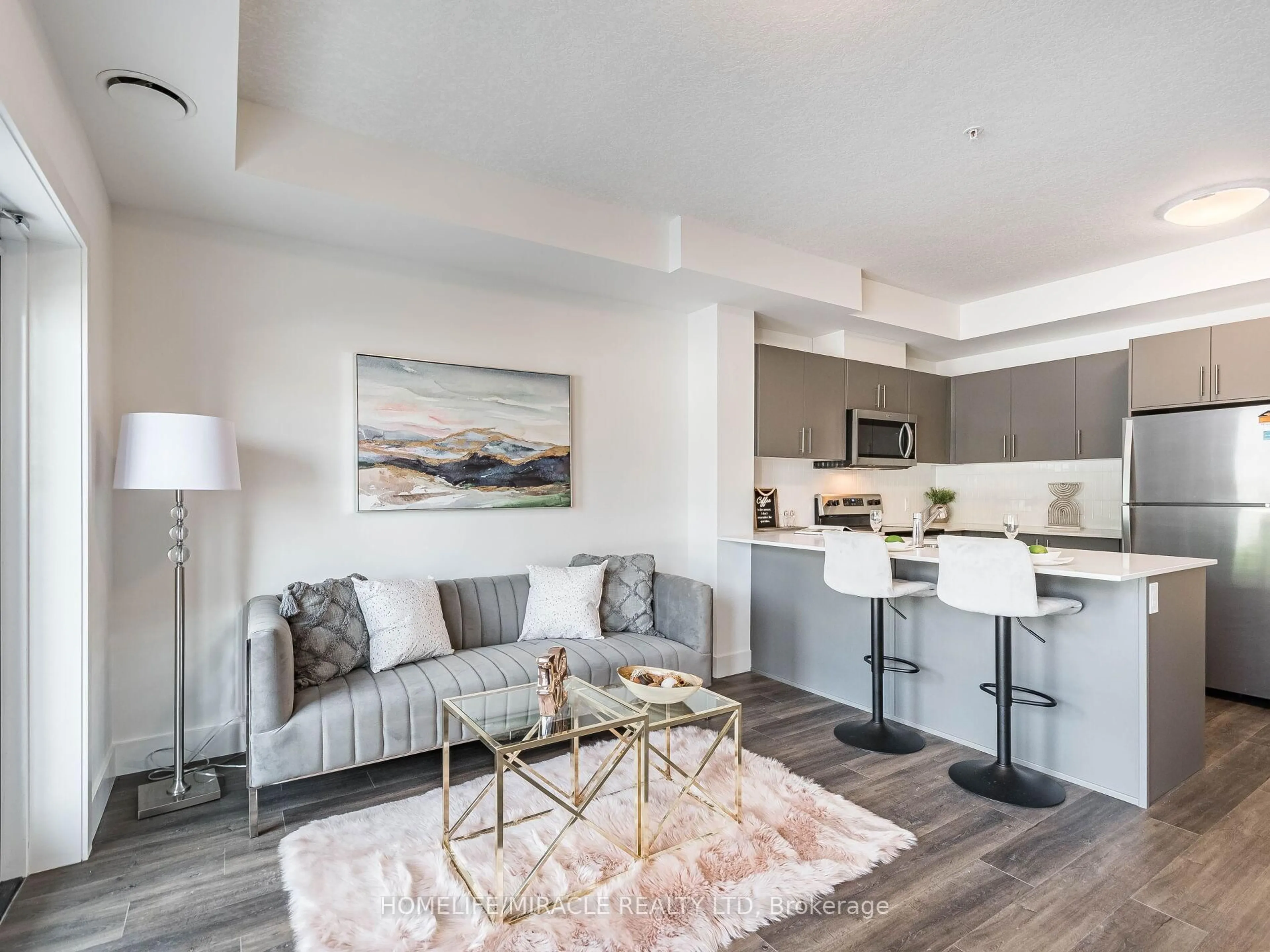 Living room with furniture, unknown for 1101 Lackner Pl #T2, Kitchener Ontario N2A 0L3