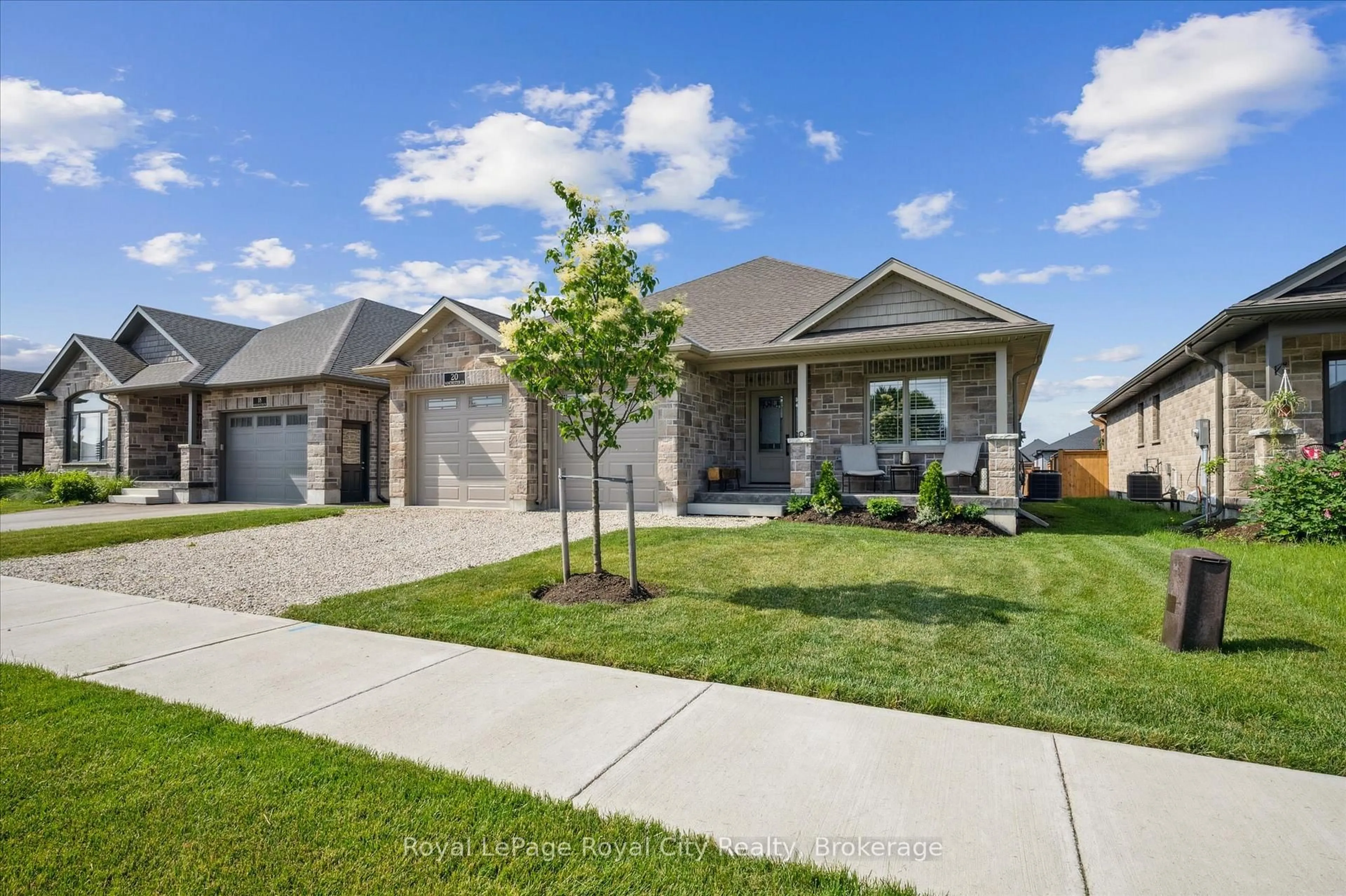 Home with brick exterior material, street for 20 Winchester Cres, North Perth Ontario N4W 0J8