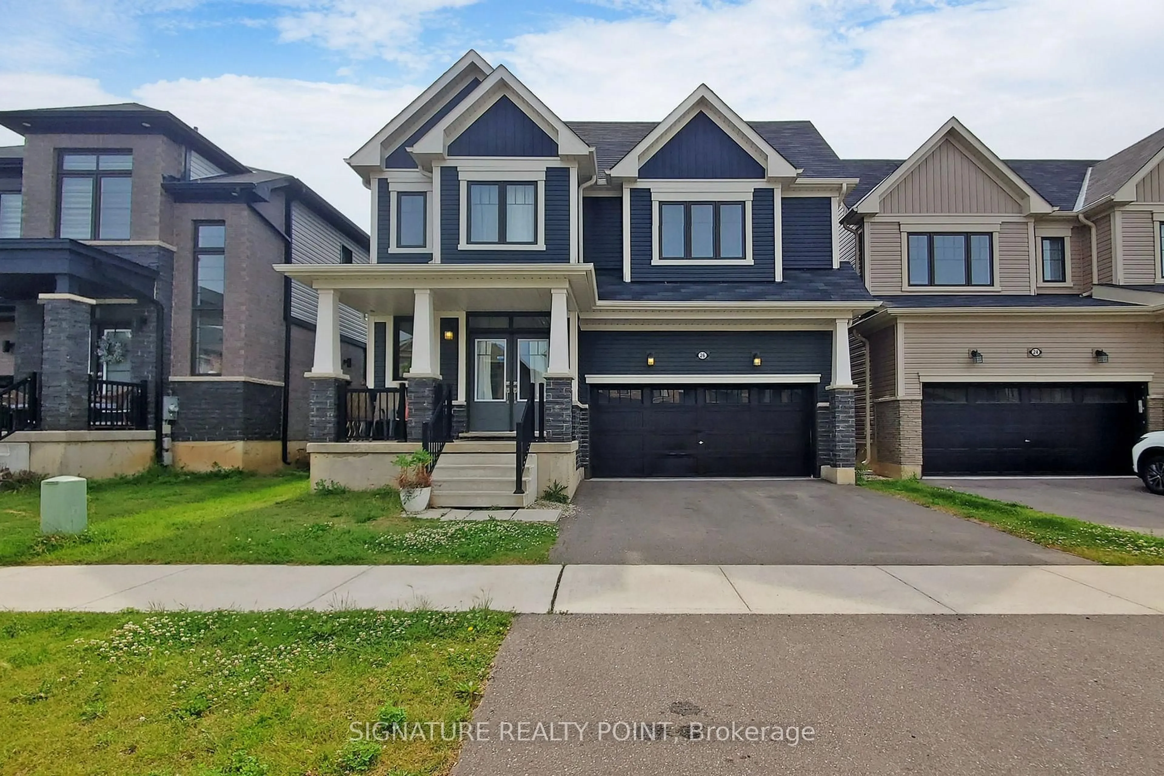 Home with brick exterior material, street for 26 Lise Lane, Haldimand Ontario N3W 0C7