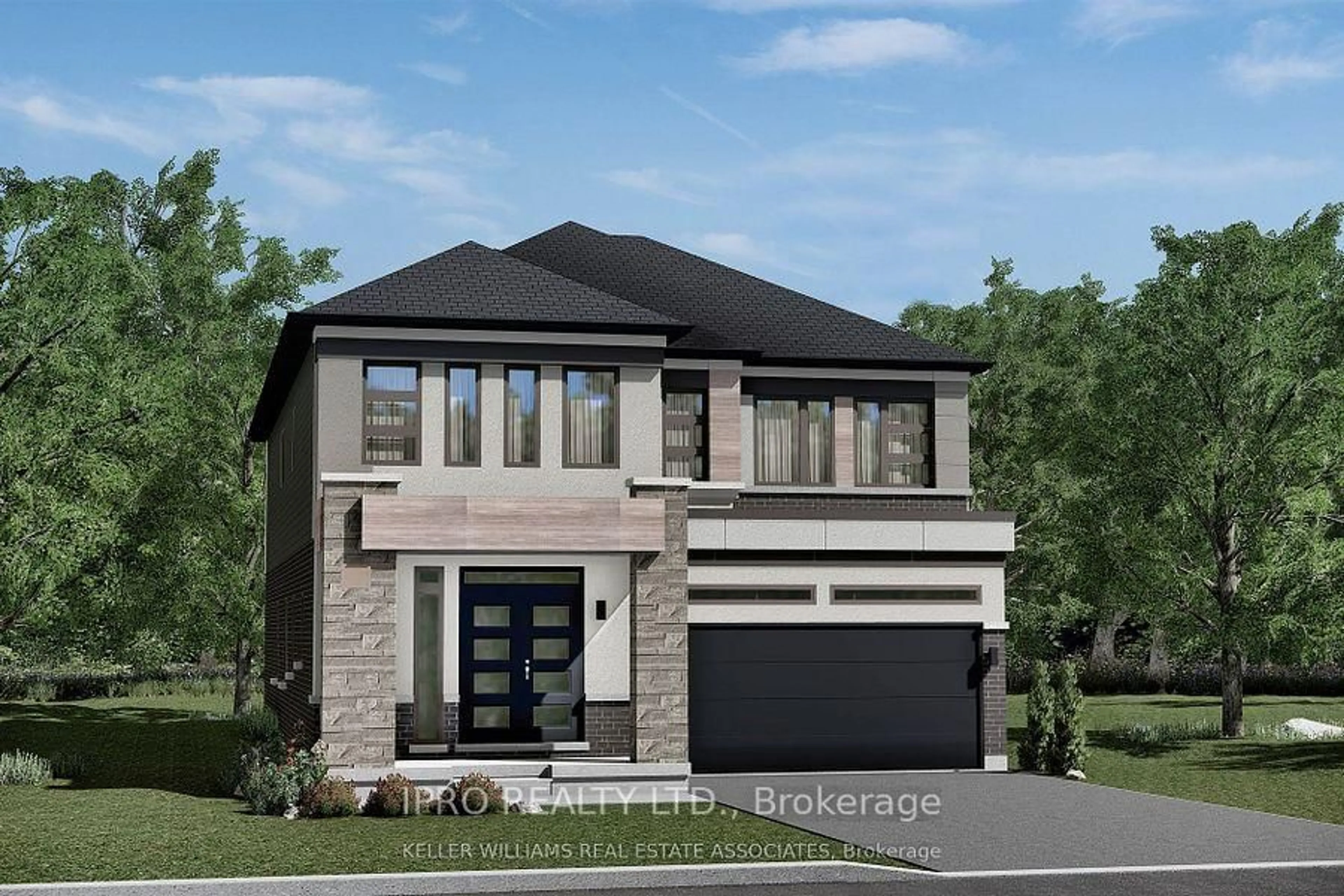 Home with brick exterior material, street for 77 McKernan Ave, Brantford Ontario N3V 0C1