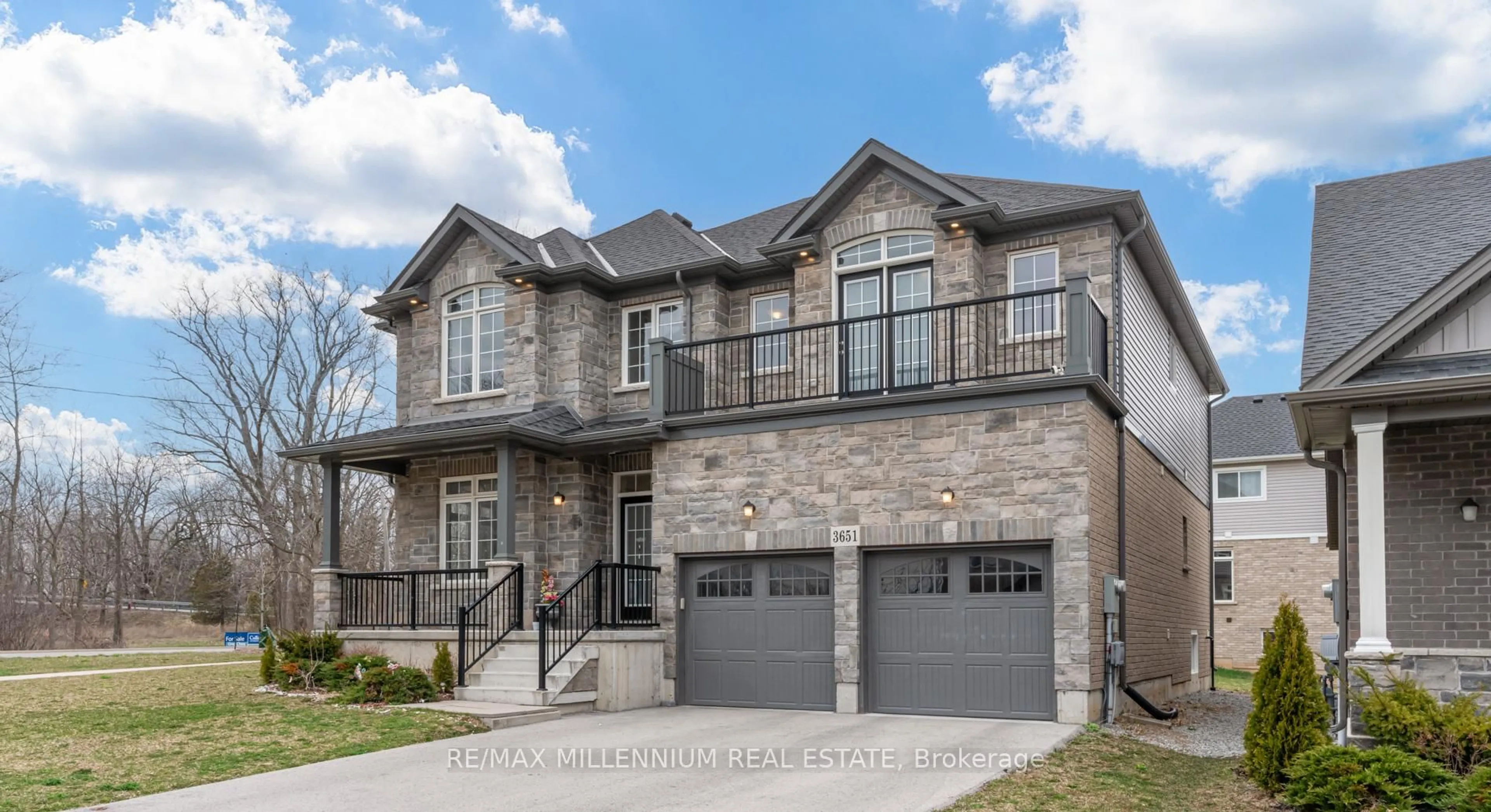 Home with brick exterior material, street for 3651 Allen Tr, Fort Erie Ontario L0S 1N0