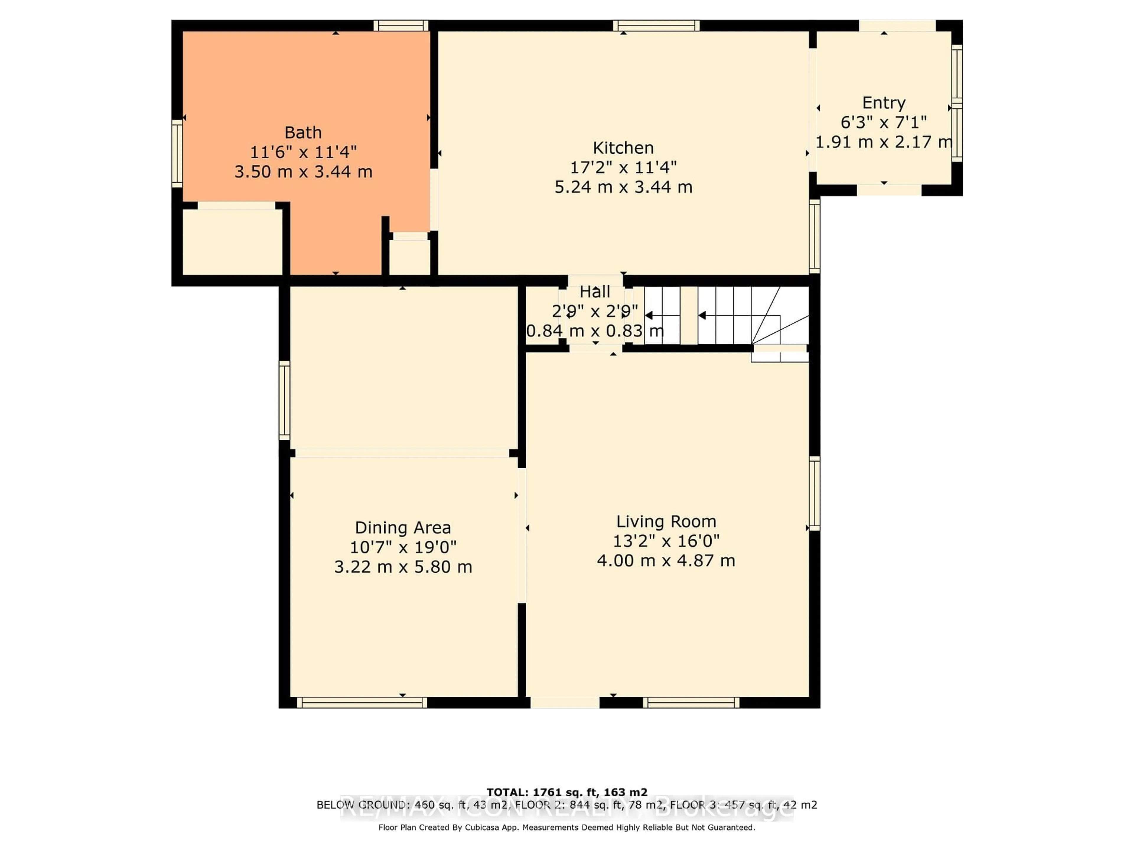 Floor plan for 184 Catherine St, North Middlesex Ontario N0M 2K0