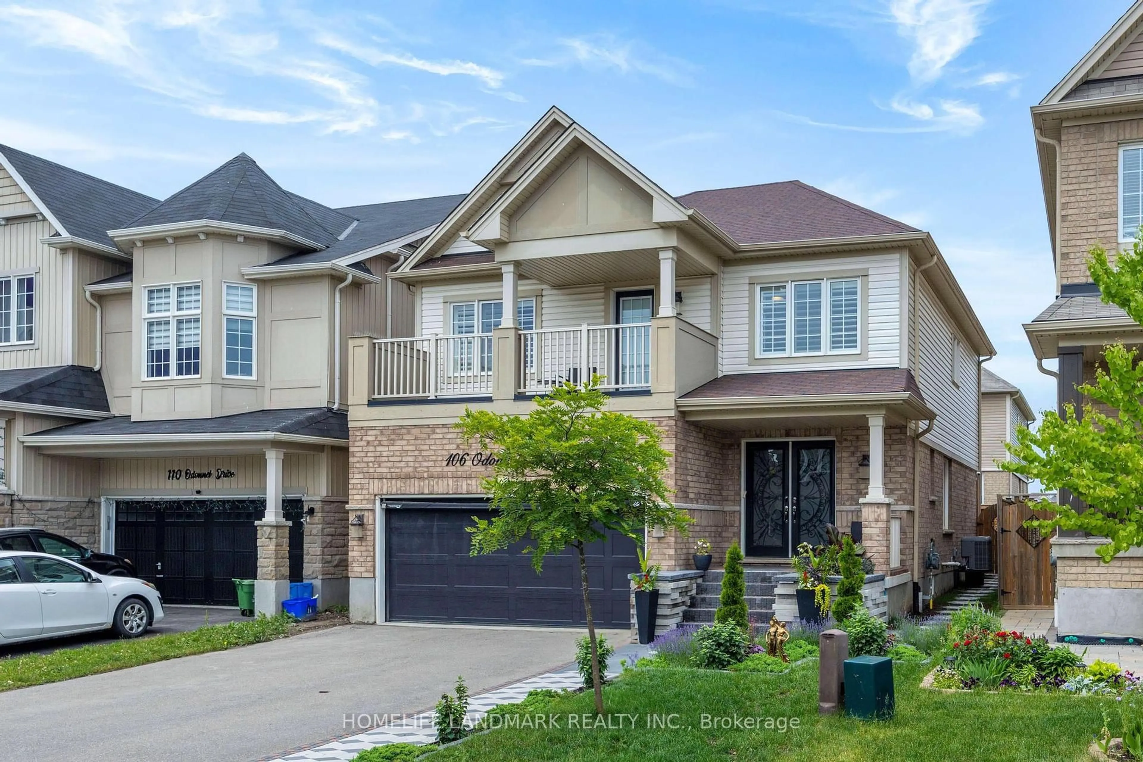 Home with brick exterior material, street for 106 Odonnel Dr, Hamilton Ontario L0R 1C0