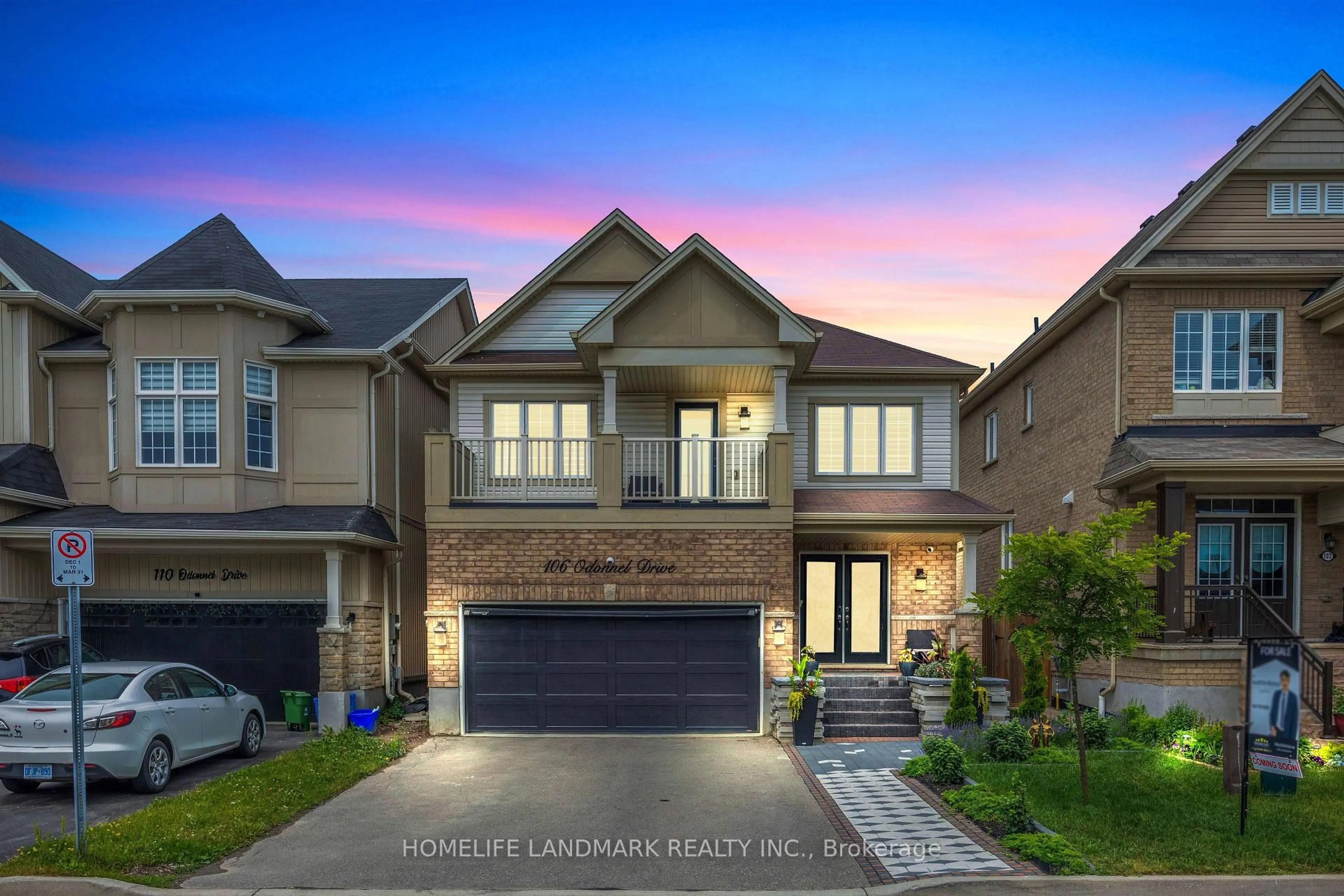 Home with brick exterior material, street for 106 Odonnel Dr, Hamilton Ontario L0R 1C0