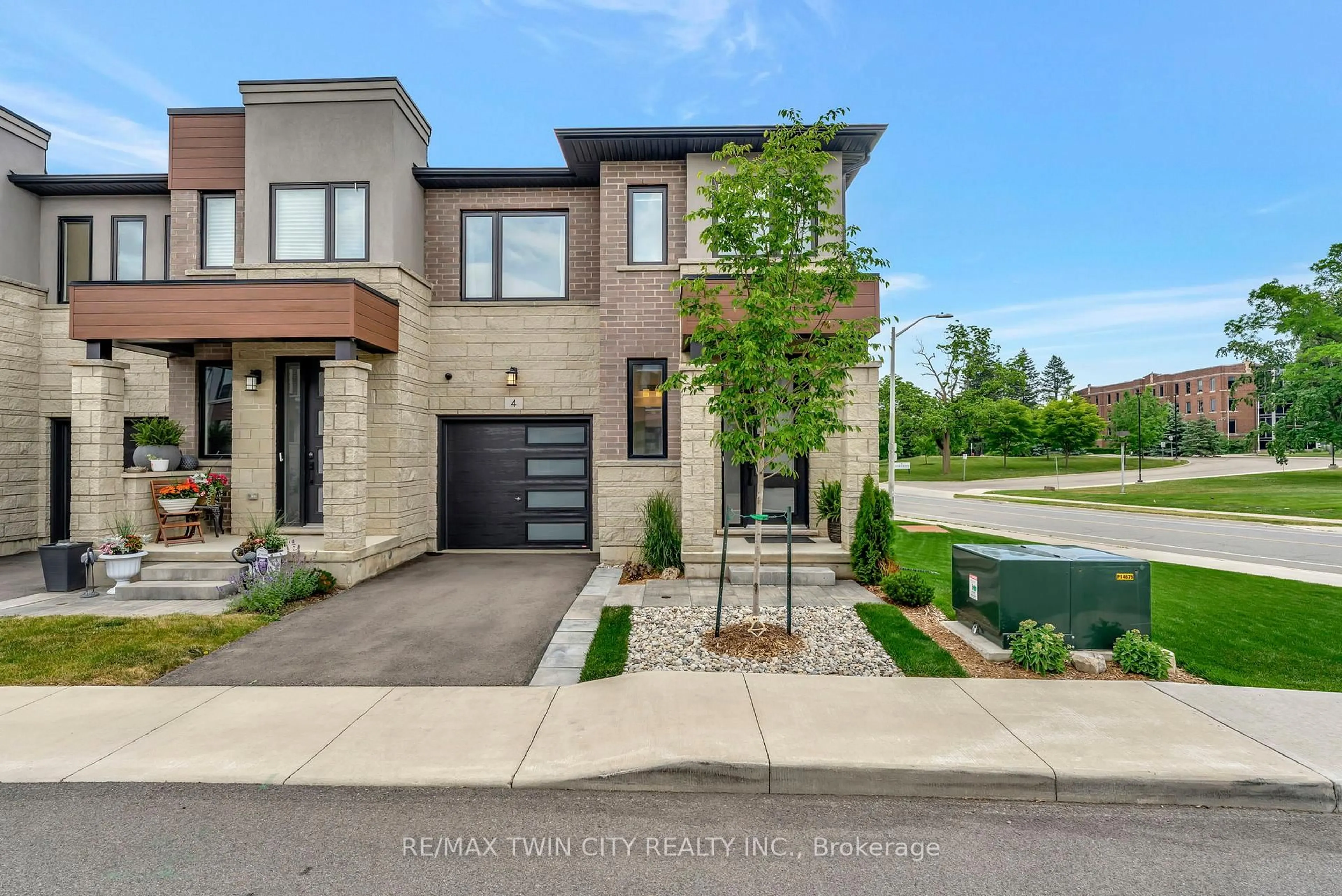 Home with brick exterior material, street for 4 Southam Lane, Hamilton Ontario L9C 0E9