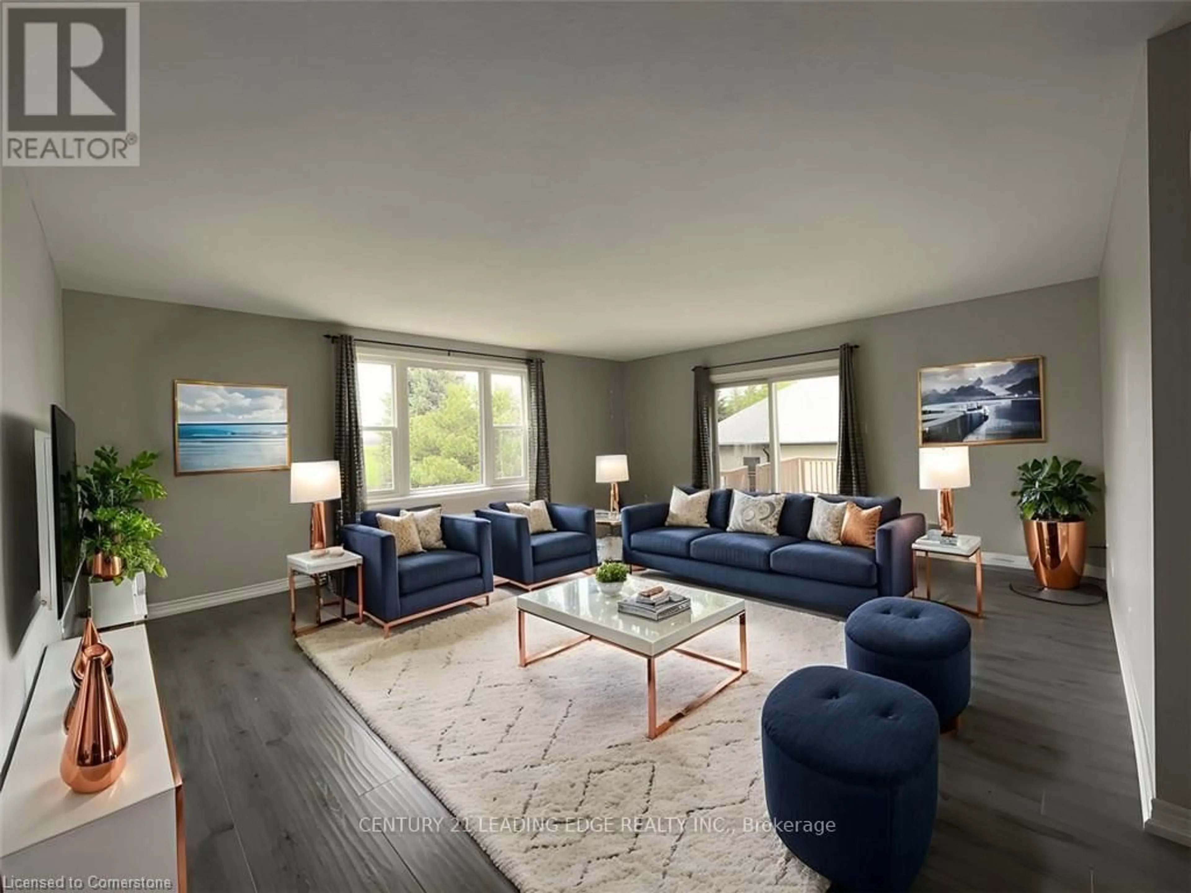 Living room with furniture, unknown for 30 Musselman Cres, Woolwich Ontario N0B 1N0