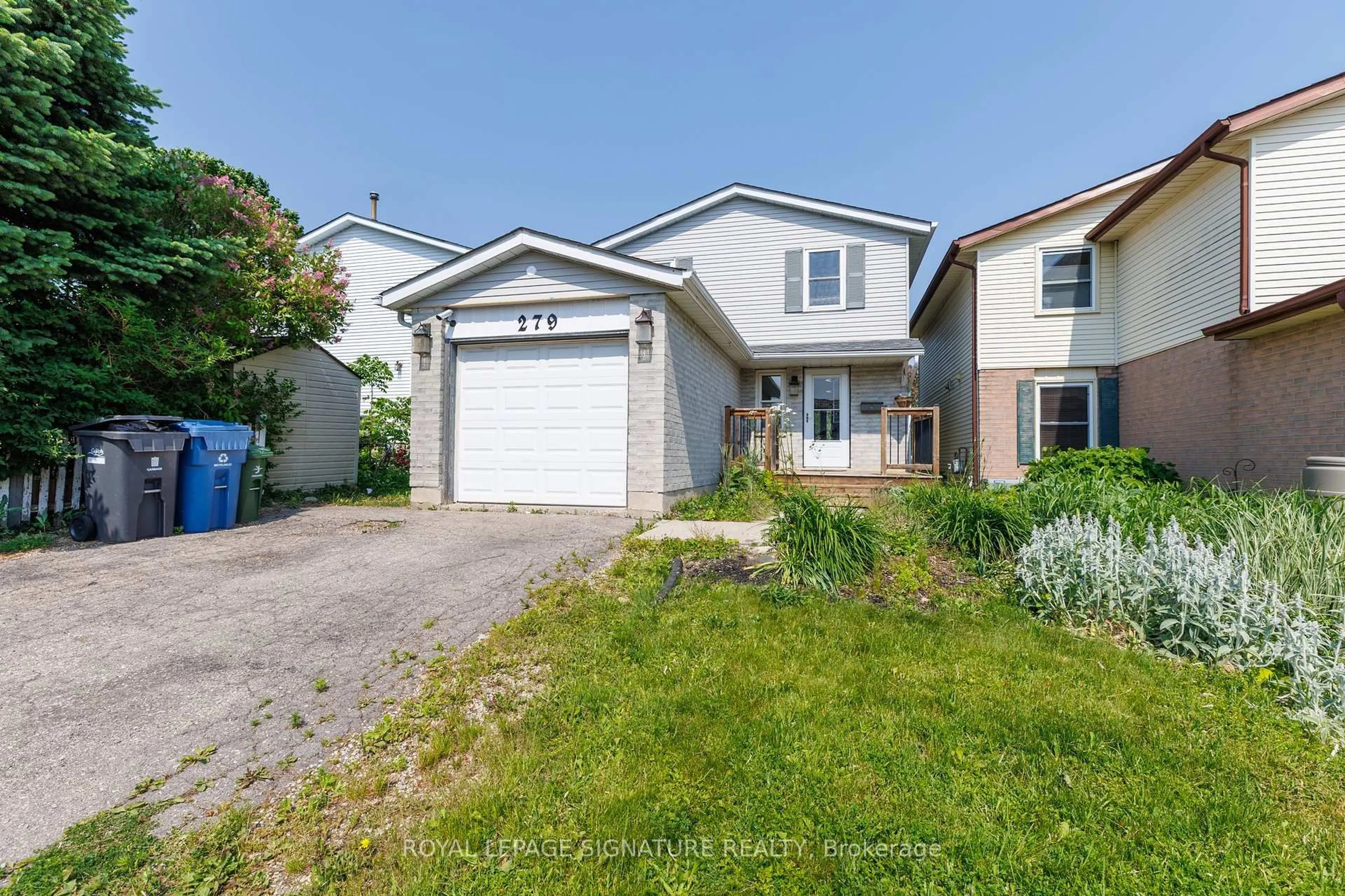 Home with vinyl exterior material, street for 279 Auden Rd, Guelph Ontario N1E 6N5