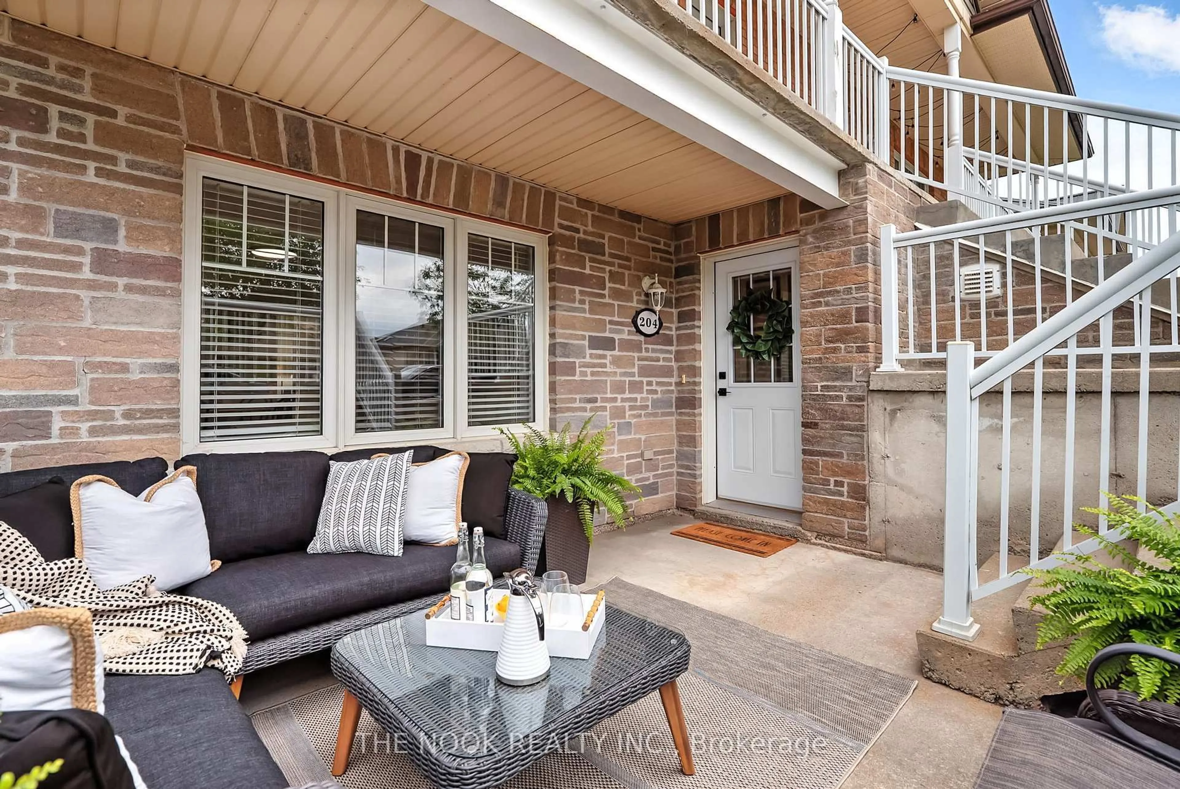 Patio, unknown for 231 Ruttan Terr #204, Cobourg Ontario K9A 5X7