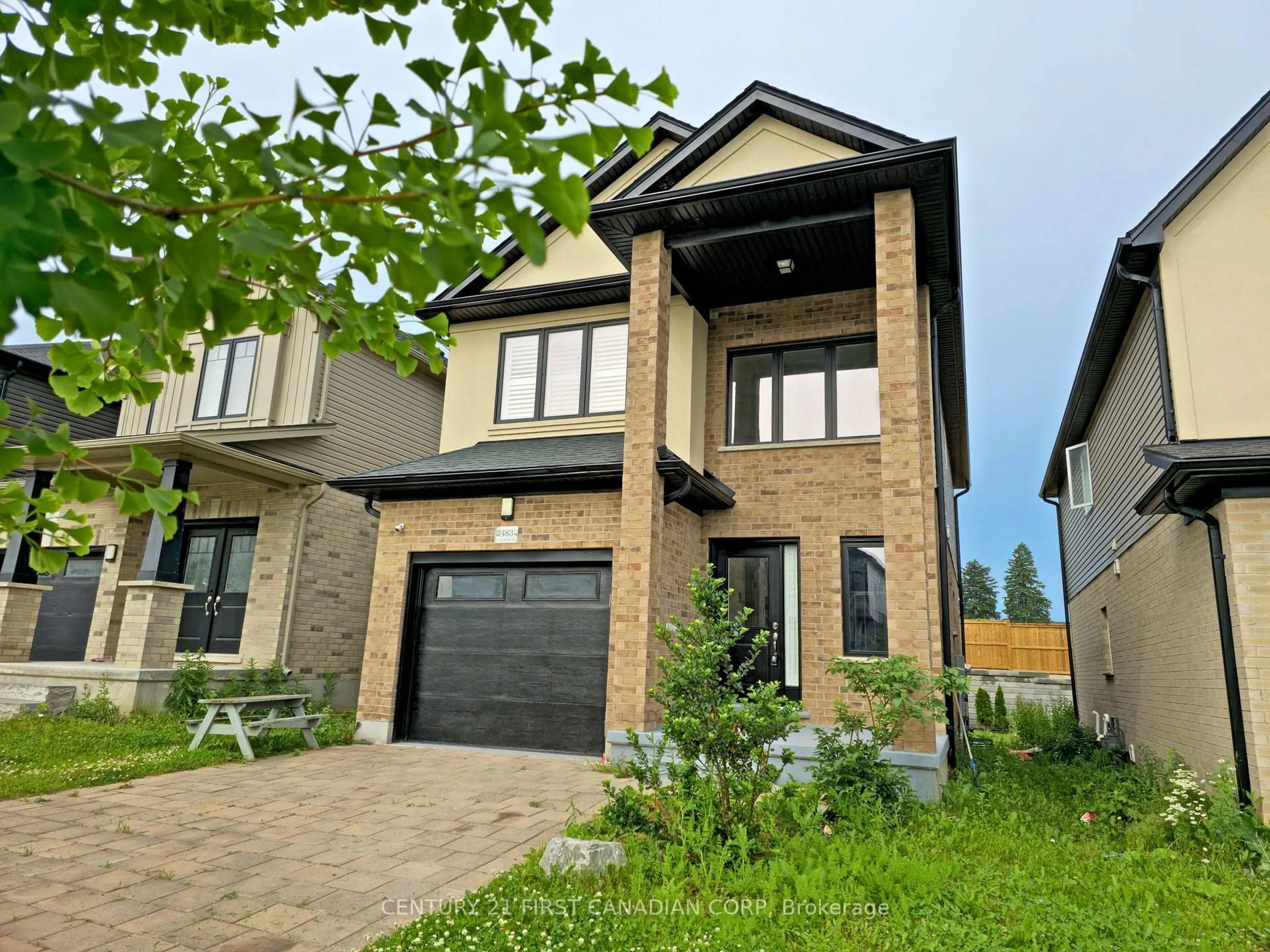 Home with brick exterior material, street for 2483 Charlie Hajjar Way, London South Ontario N6M 0G7