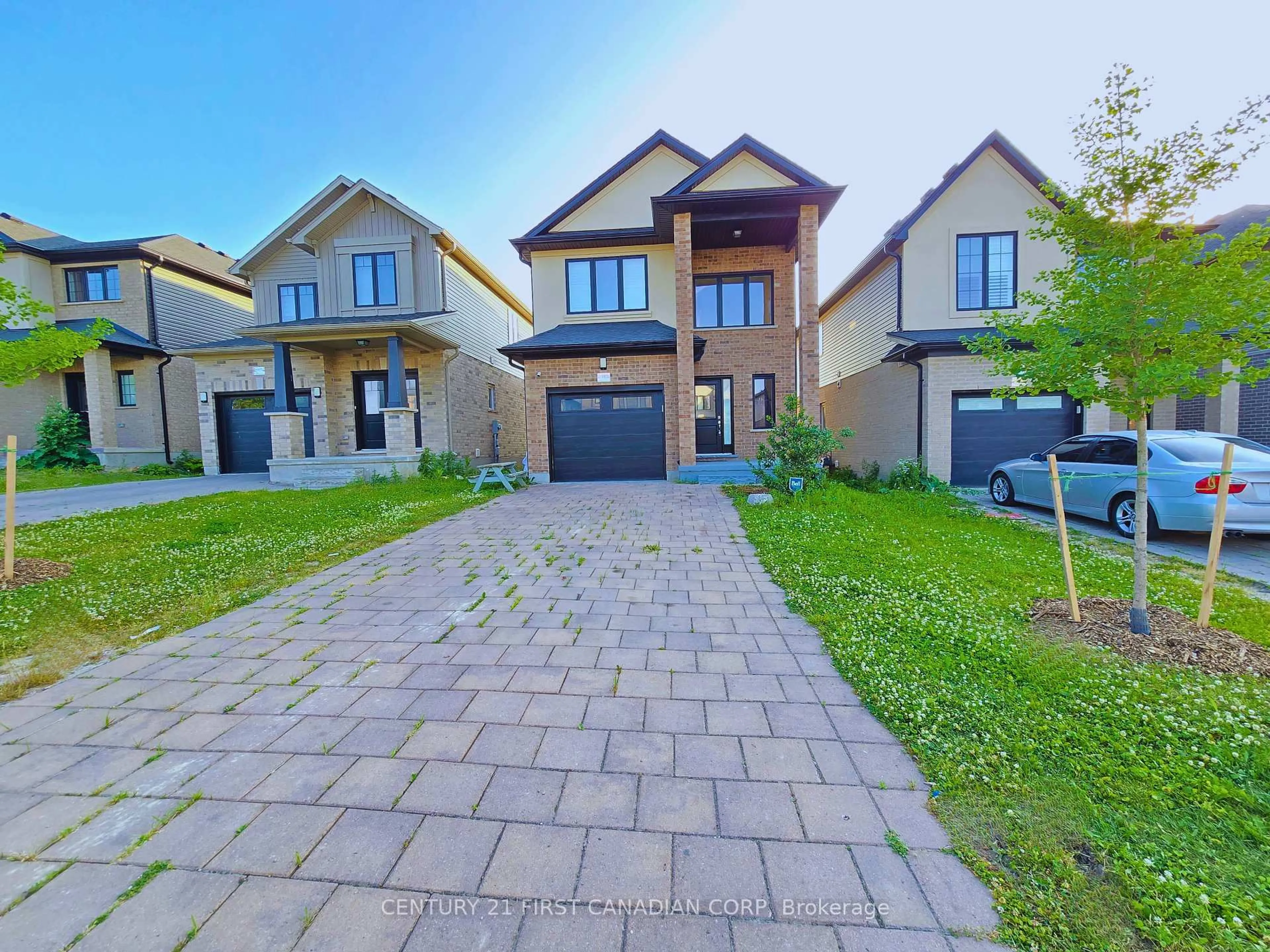 Home with brick exterior material, street for 2483 Charlie Hajjar Way, London South Ontario N6M 0G7