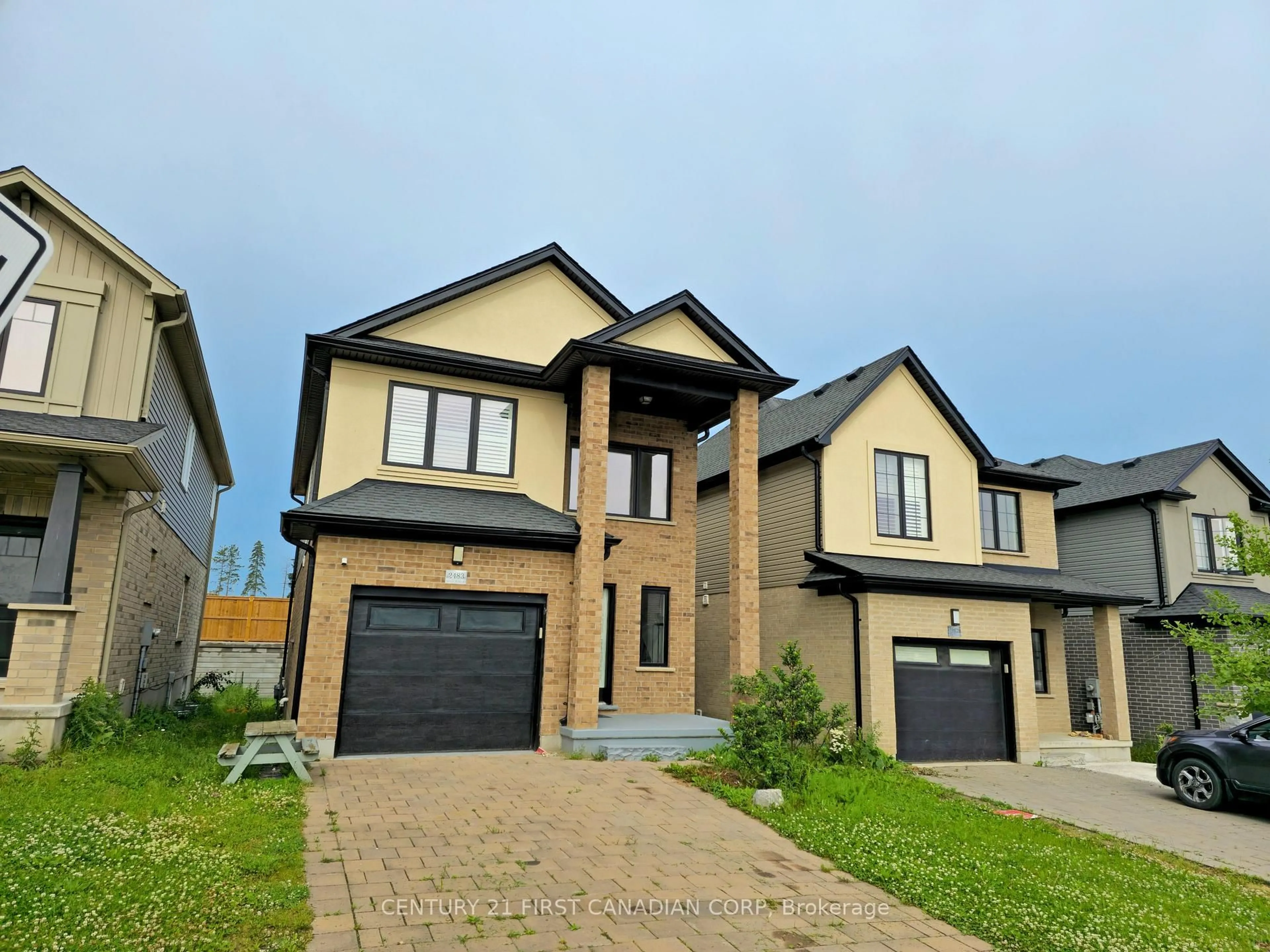 Home with brick exterior material, street for 2483 Charlie Hajjar Way, London South Ontario N6M 0G7