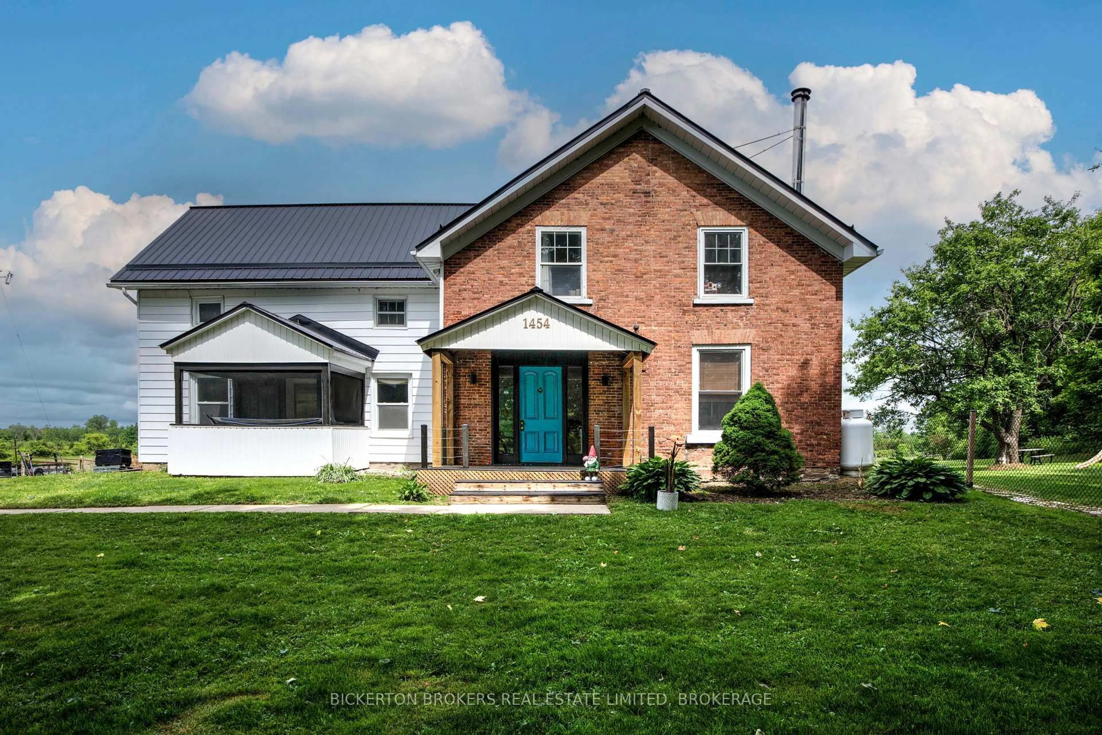 Home with brick exterior material, building for 1454 County Road 2 Rd, Front of Yonge Ontario K0E 1R0