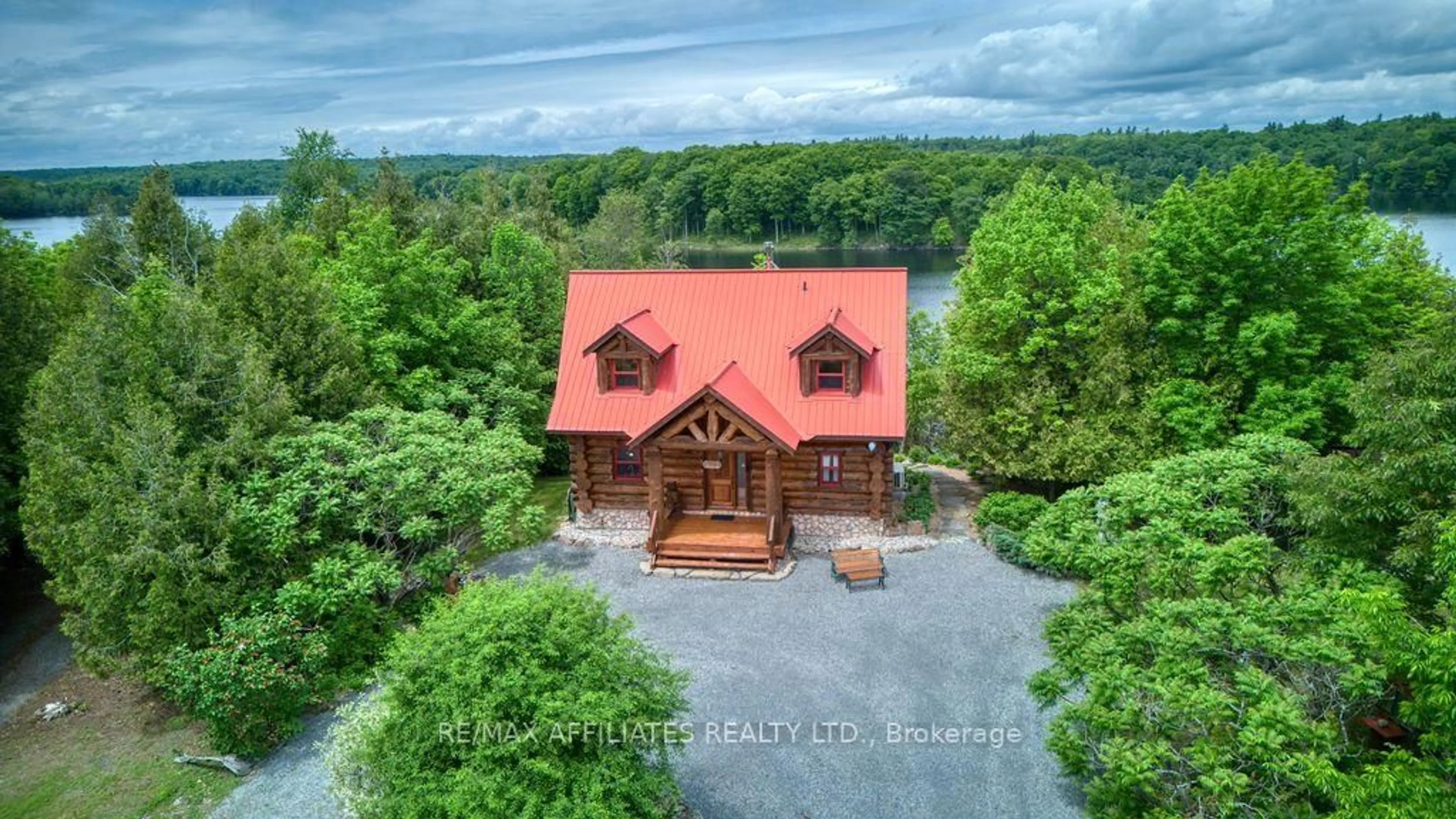 A pic from outside/outdoor area/front of a property/back of a property/a pic from drone, unknown for 1602 Crozier D Rd, Westport Ontario K0G 1X0