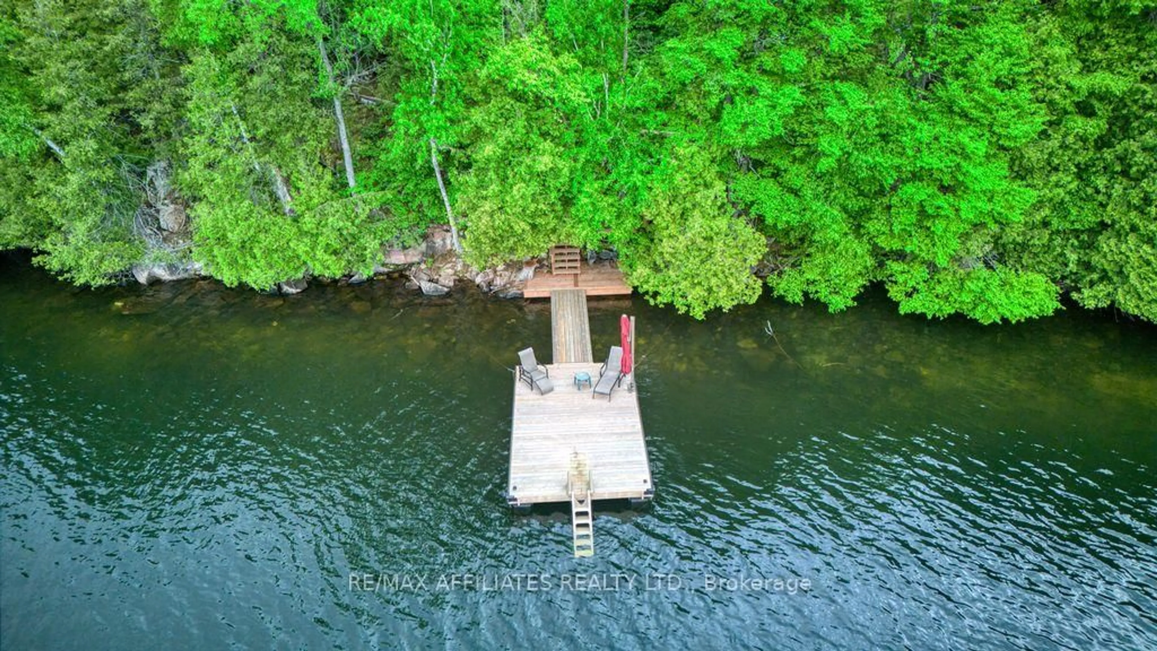 A pic from outside/outdoor area/front of a property/back of a property/a pic from drone, water/lake/river/ocean view for 1602 Crozier D Rd, Westport Ontario K0G 1X0