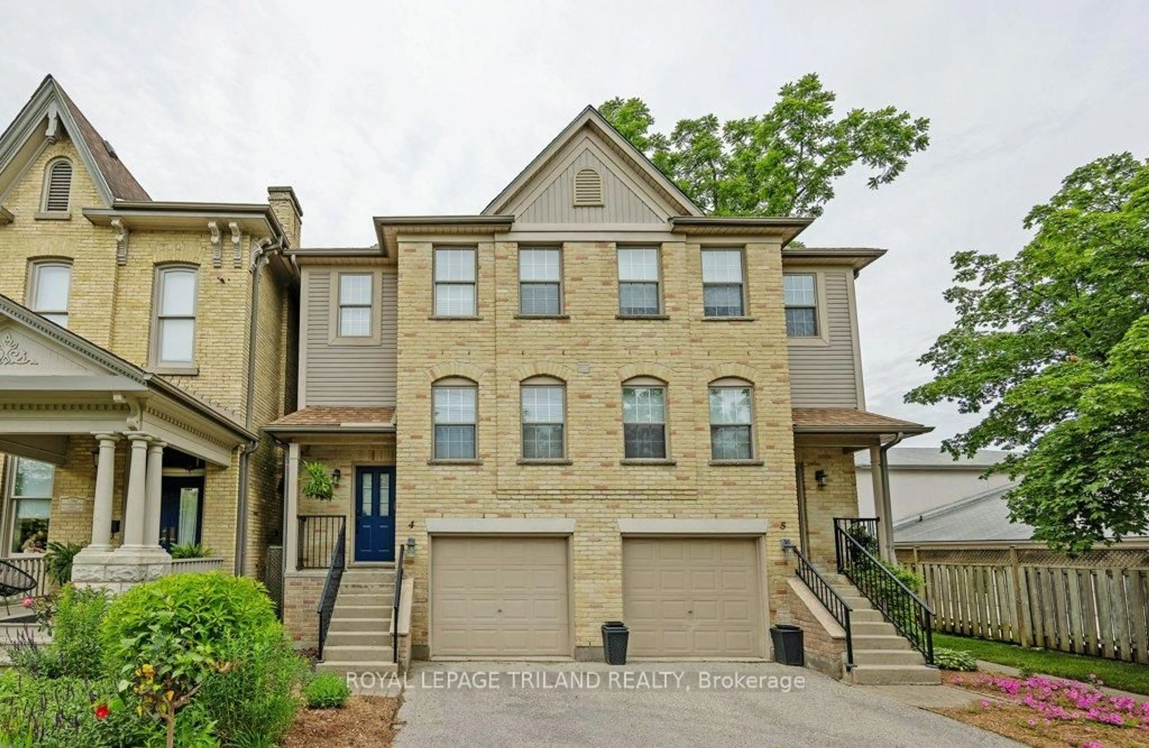 Home with brick exterior material, street for 609 Colborne St #4, London East Ontario N6B 2V3