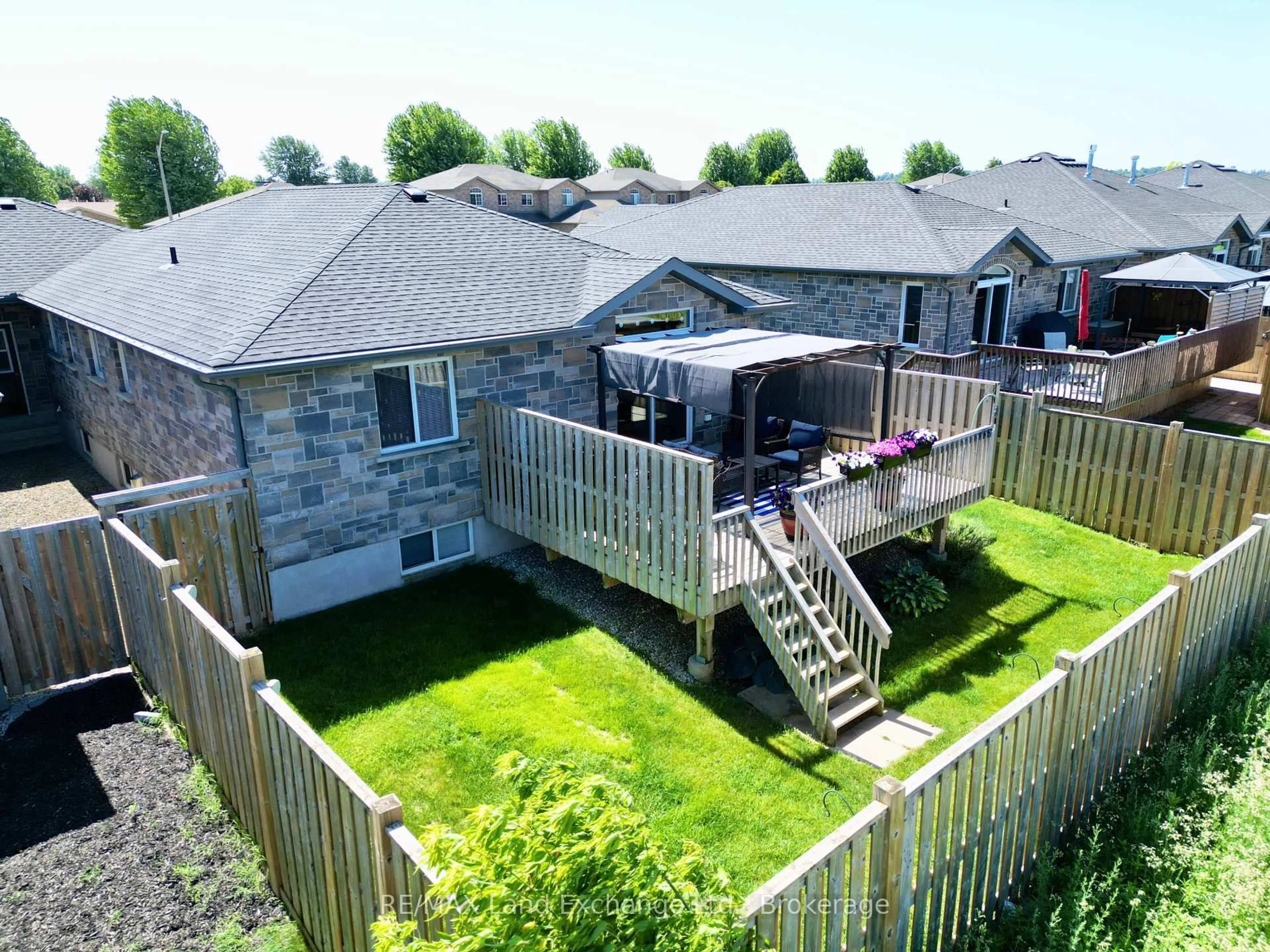 A pic from outside/outdoor area/front of a property/back of a property/a pic from drone, unknown for 246 Stickel St, Saugeen Shores Ontario N0H 2C1