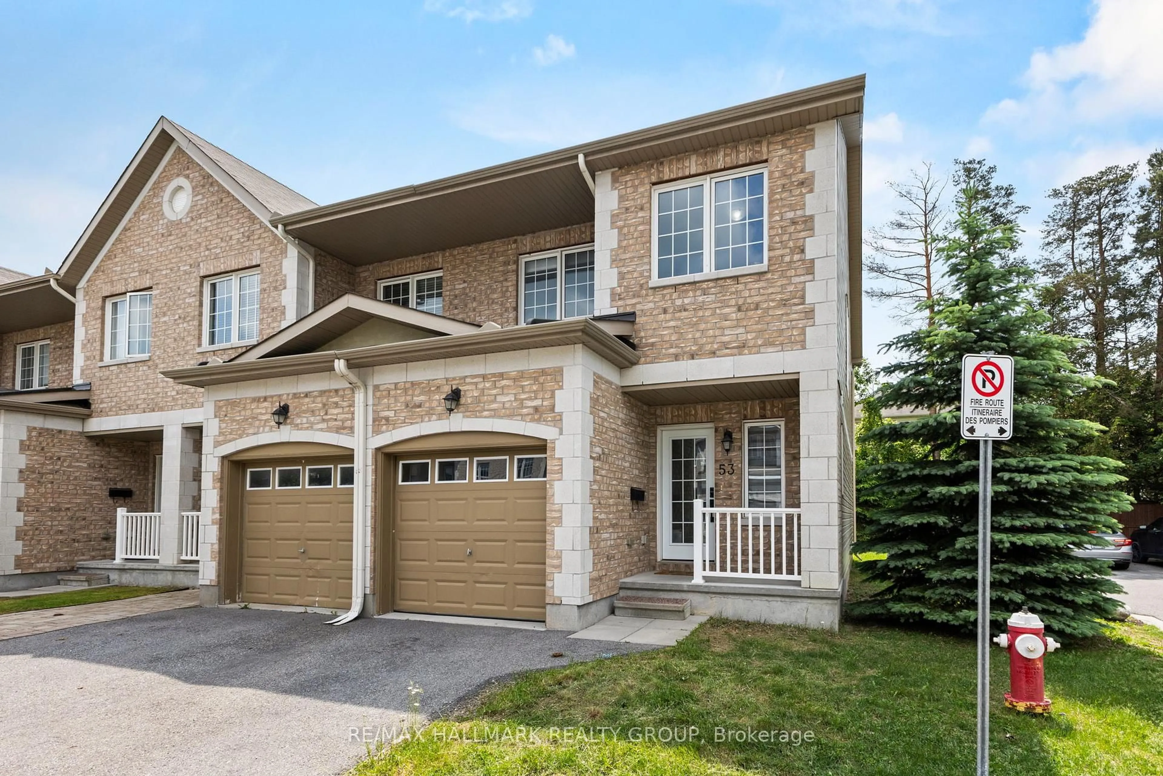 Home with brick exterior material, street for 53 Dundalk Private, Ottawa Ontario K2J 0J5