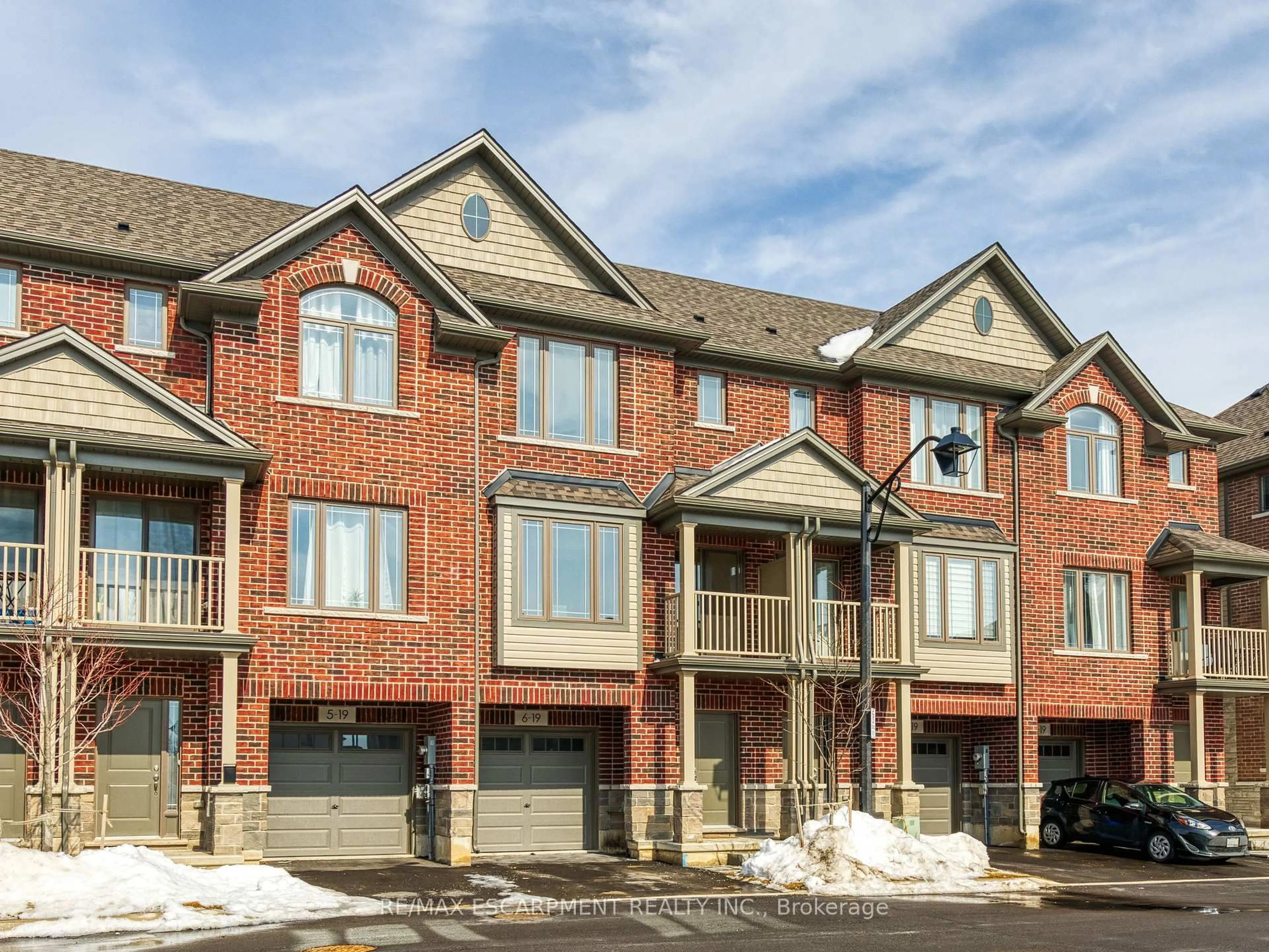 Home with brick exterior material, unknown for 19 Picardy Dr #6, Hamilton Ontario L8J 0M7
