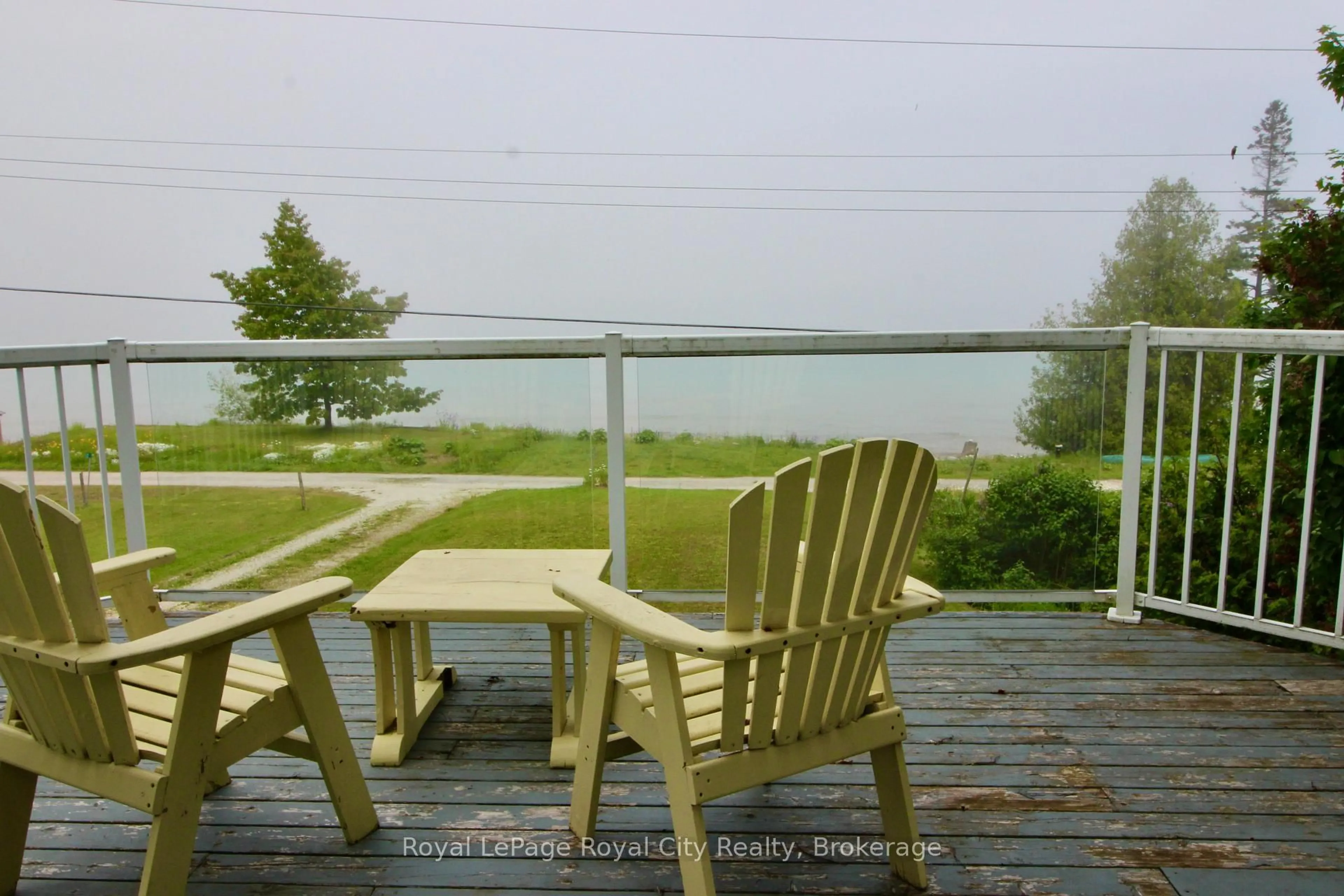 Patio, water/lake/river/ocean view for 14 Dock Lane, Northern Bruce Peninsula Ontario N0H 1Z0