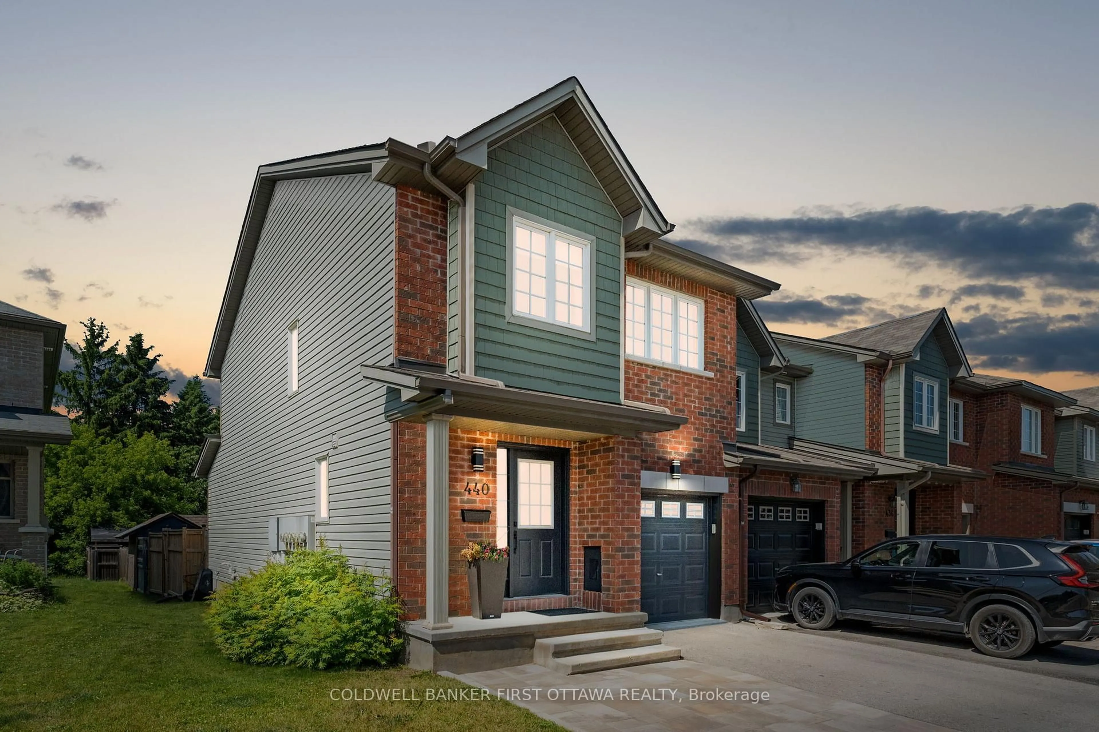 Home with brick exterior material, street for 440 Haresfield Crt, Ottawa Ontario K4M 0B6