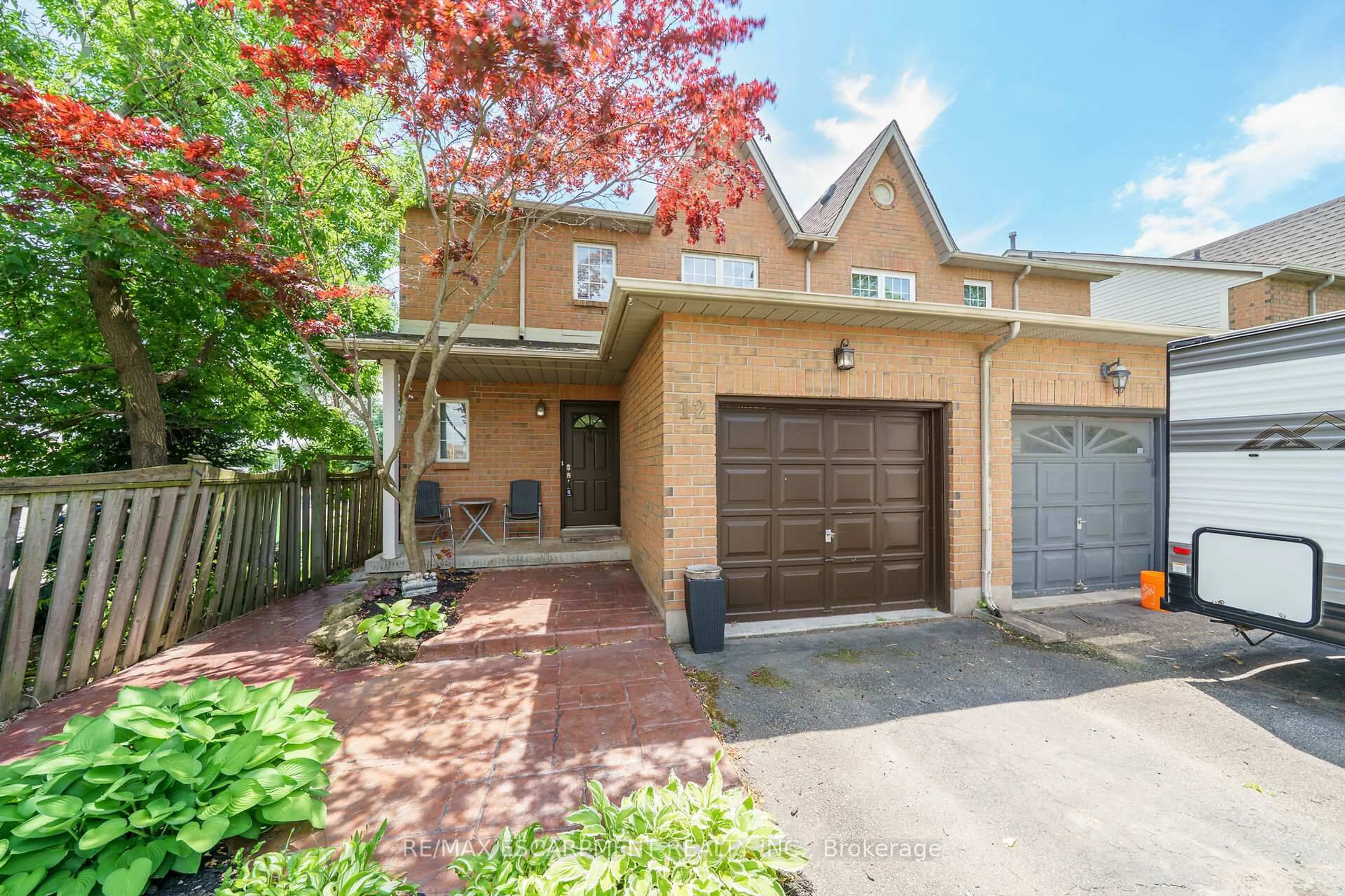 Home with brick exterior material, street for 12 JORDAN Crt, St. Catharines Ontario L2N 7R3