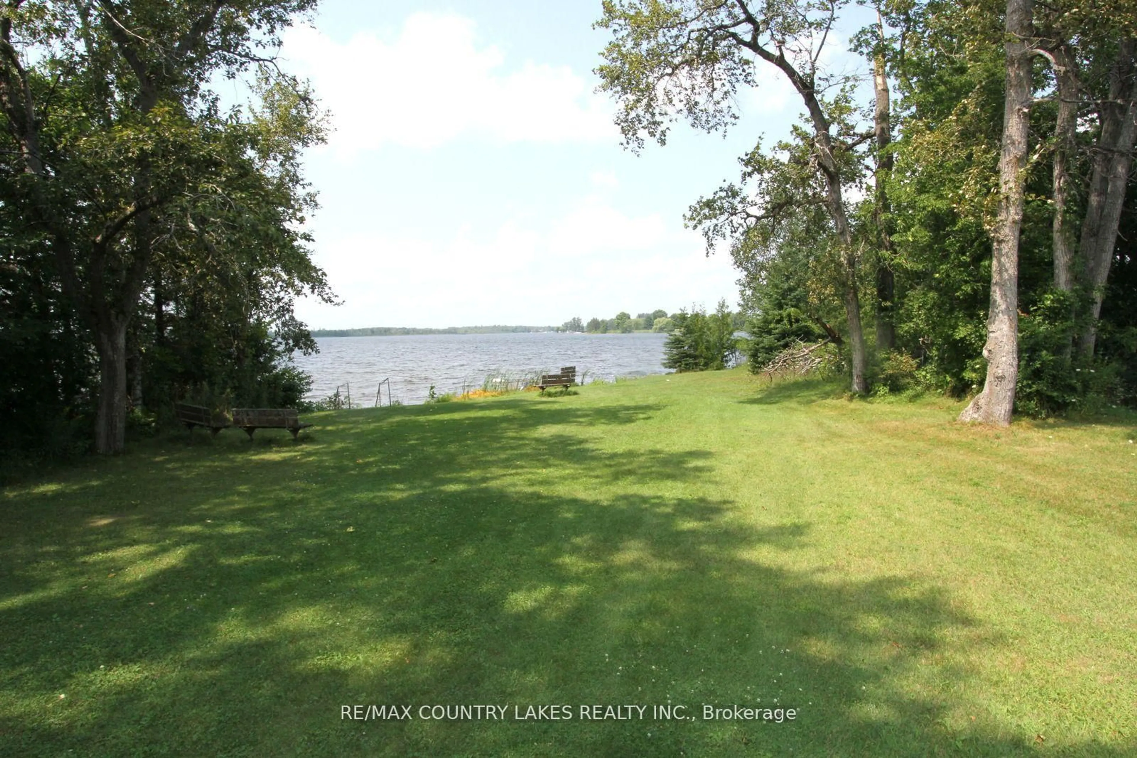 A pic from outside/outdoor area/front of a property/back of a property/a pic from drone, water/lake/river/ocean view for 3 Antiquary Rd, Kawartha Lakes Ontario K0M 2B0