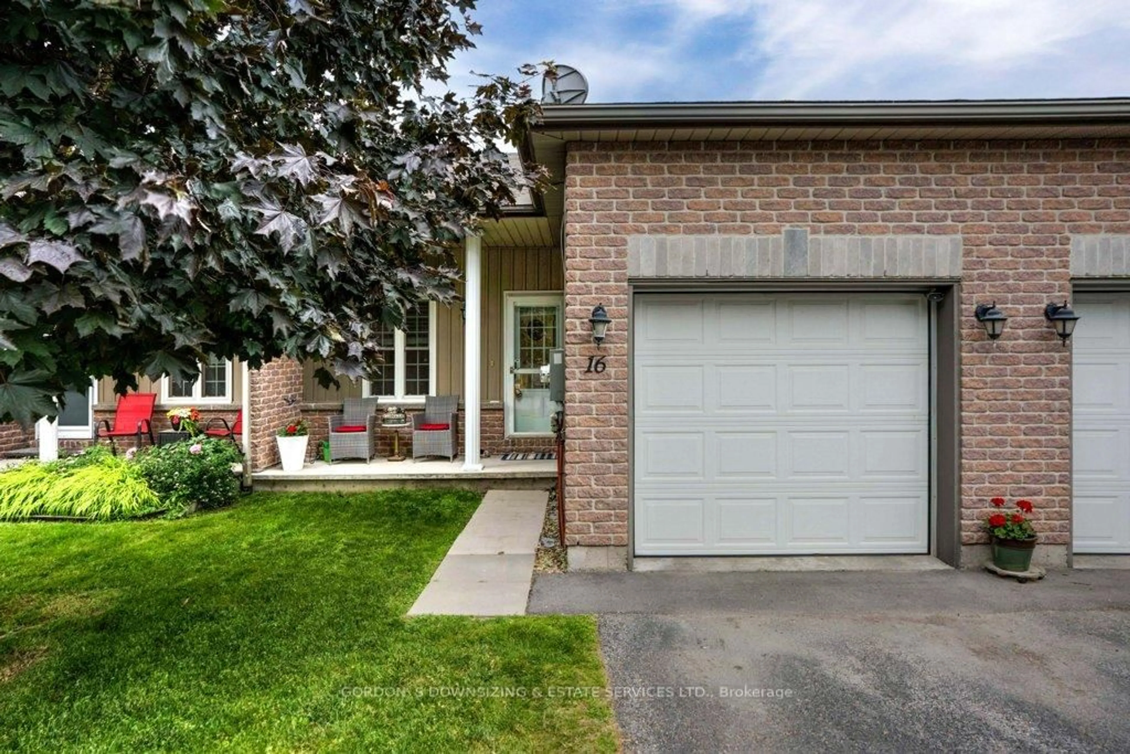 Home with brick exterior material, street for 1 Rosemary Crt #16, Prince Edward County Ontario K0K 2T0