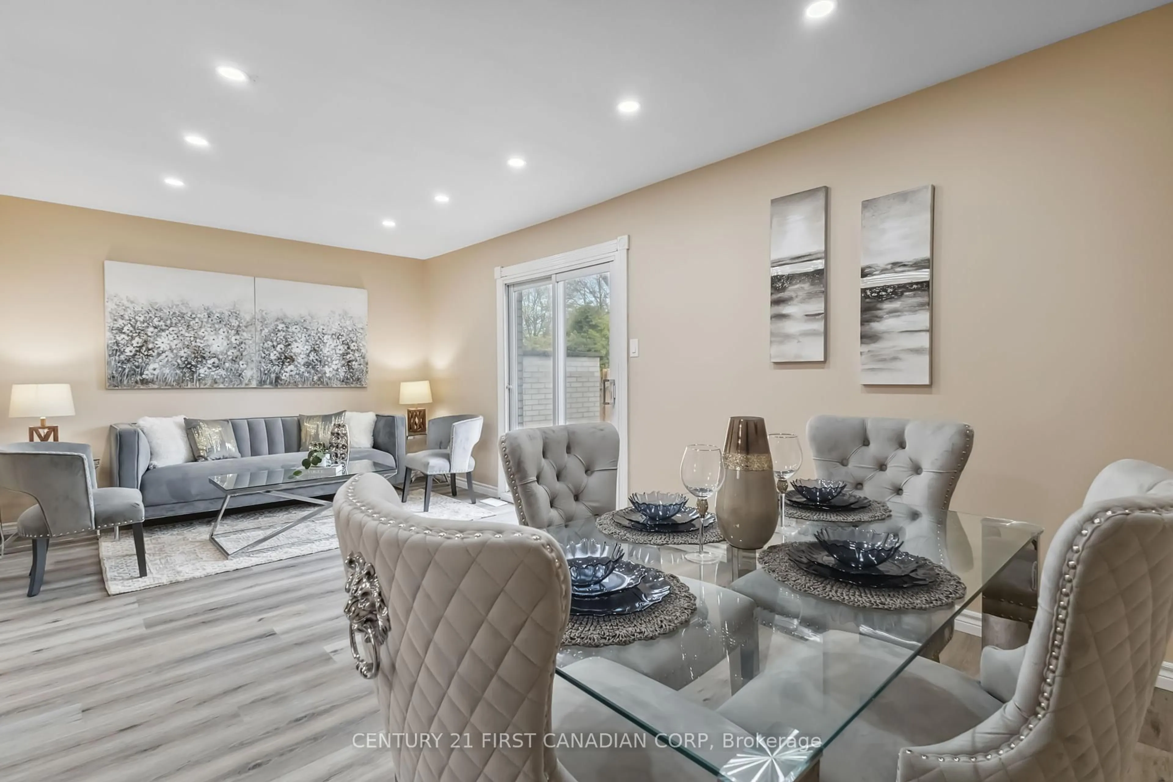 Living room with furniture, unknown for 155 Boullee St #2, London East Ontario N5Y 1T9