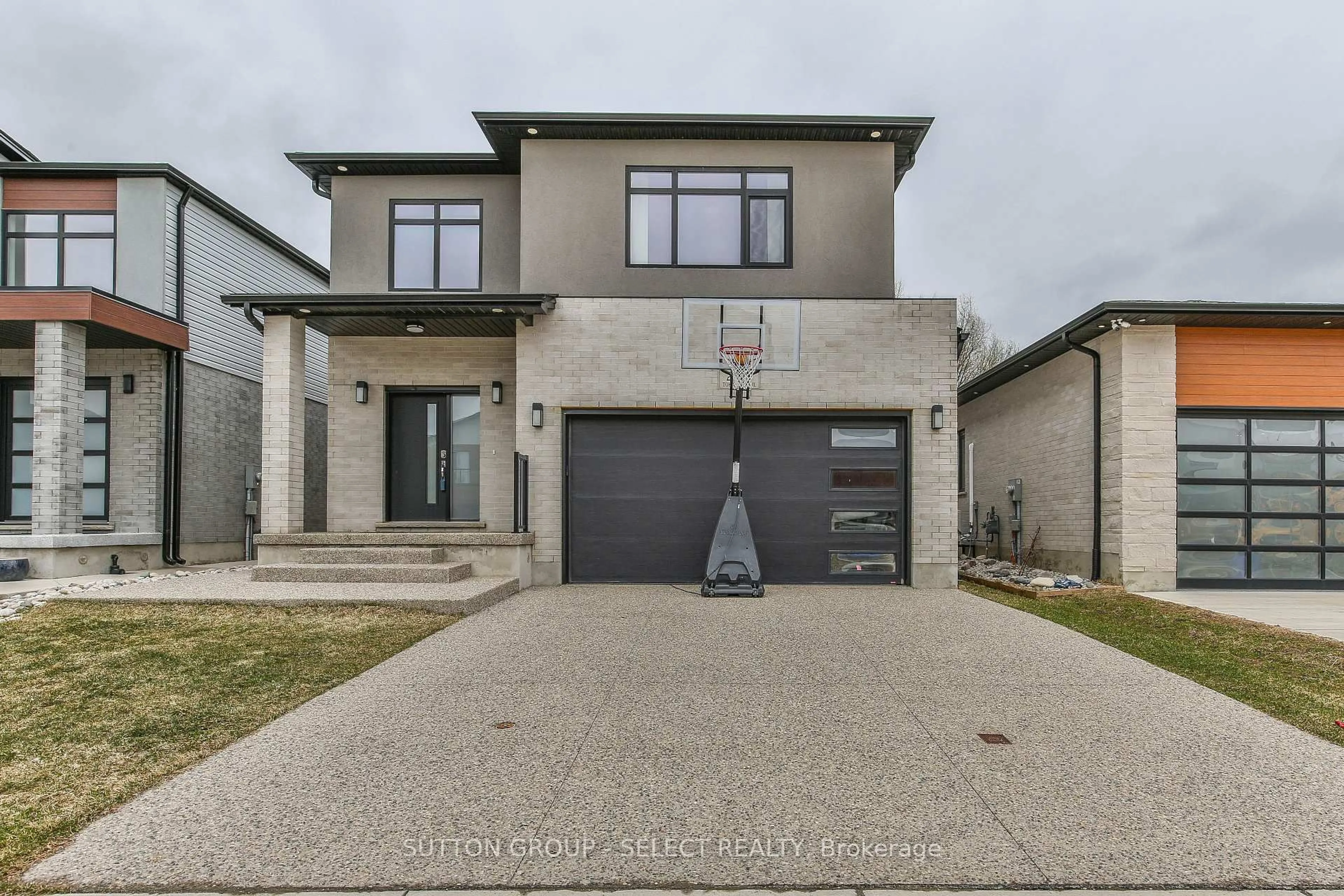 Home with brick exterior material, street for 2199 Tokala Tr, London North Ontario N6G 0Z7