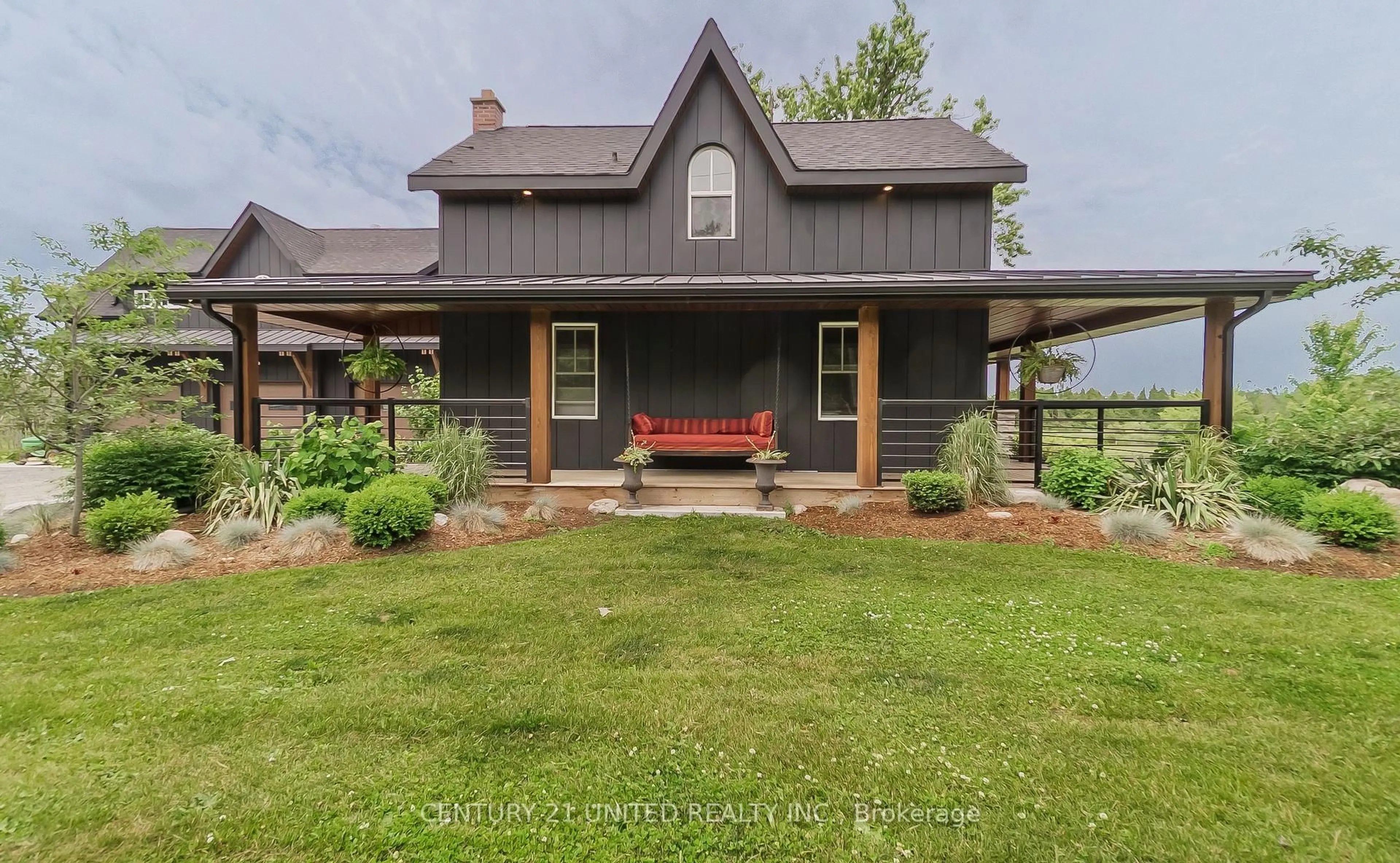 A pic from outside/outdoor area/front of a property/back of a property/a pic from drone, unknown for 1662 11th Line, Selwyn Ontario K0L 2H0