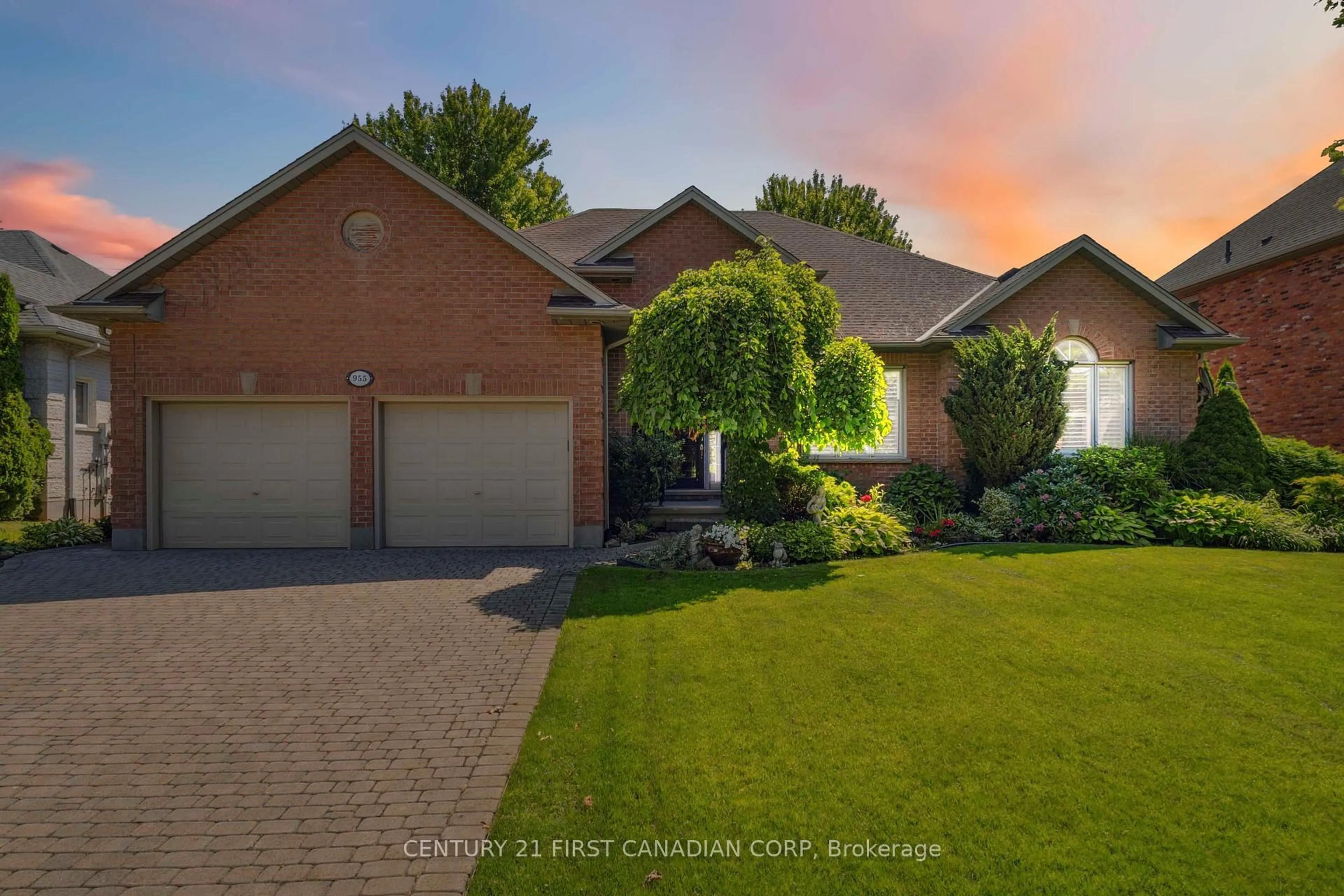 Home with brick exterior material, street for 955 Manchester Rd, London North Ontario N6H 5J1