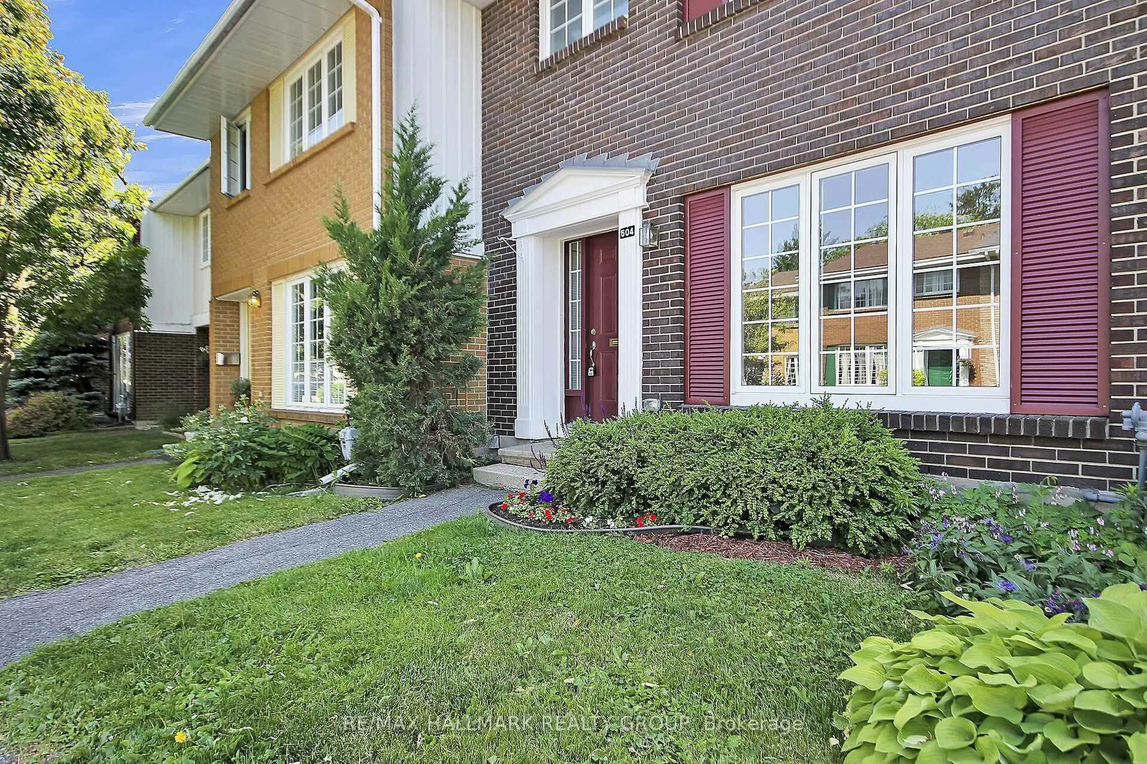 Home with brick exterior material, street for 504 Orkney Private #149, Ottawa Ontario K2C 3M7