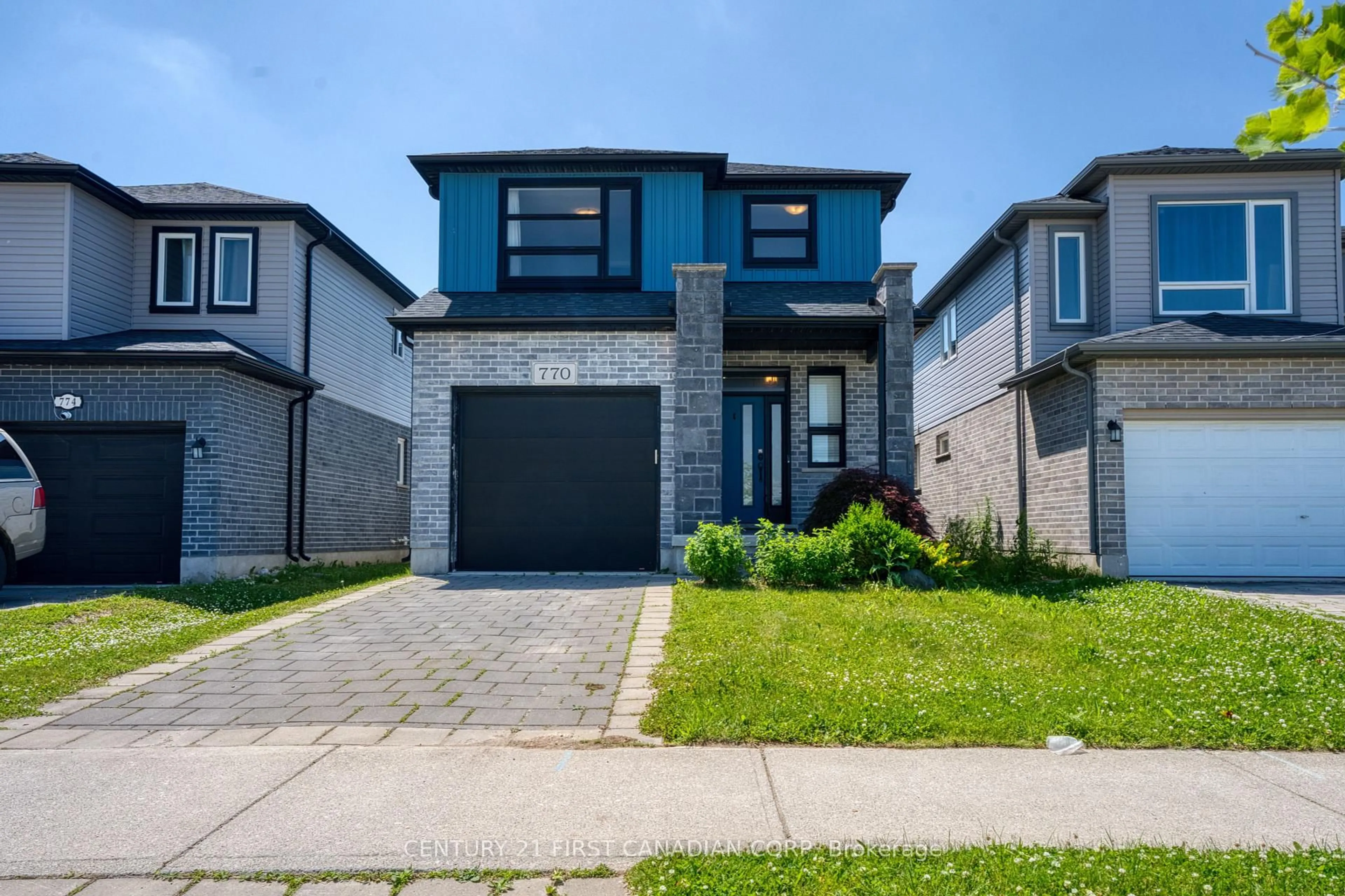 Home with brick exterior material, street for 770 Freeport St, London North Ontario N6G 0R4