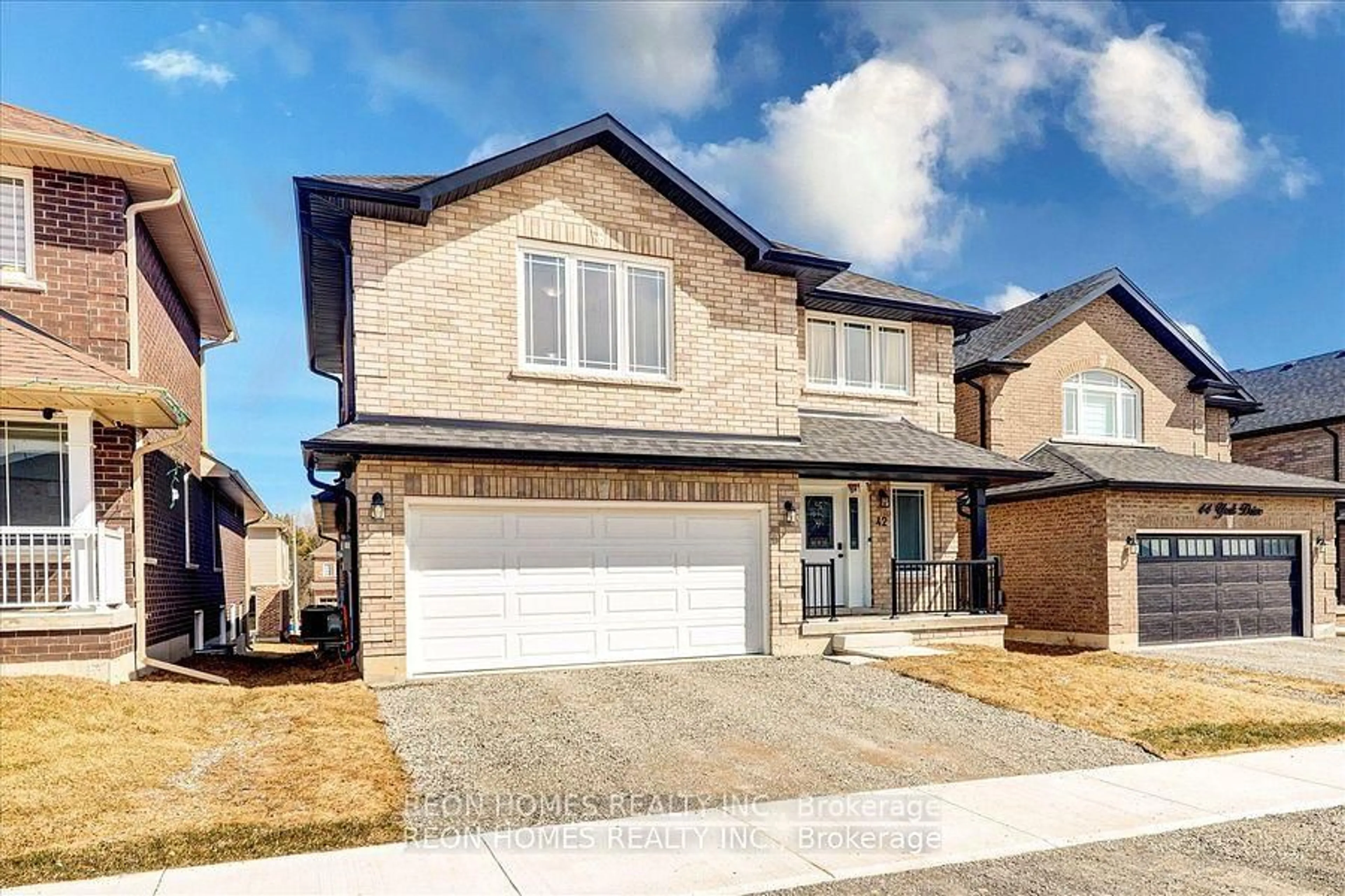 Home with brick exterior material, street for 42 York Dr, Peterborough North Ontario K9H 5B9