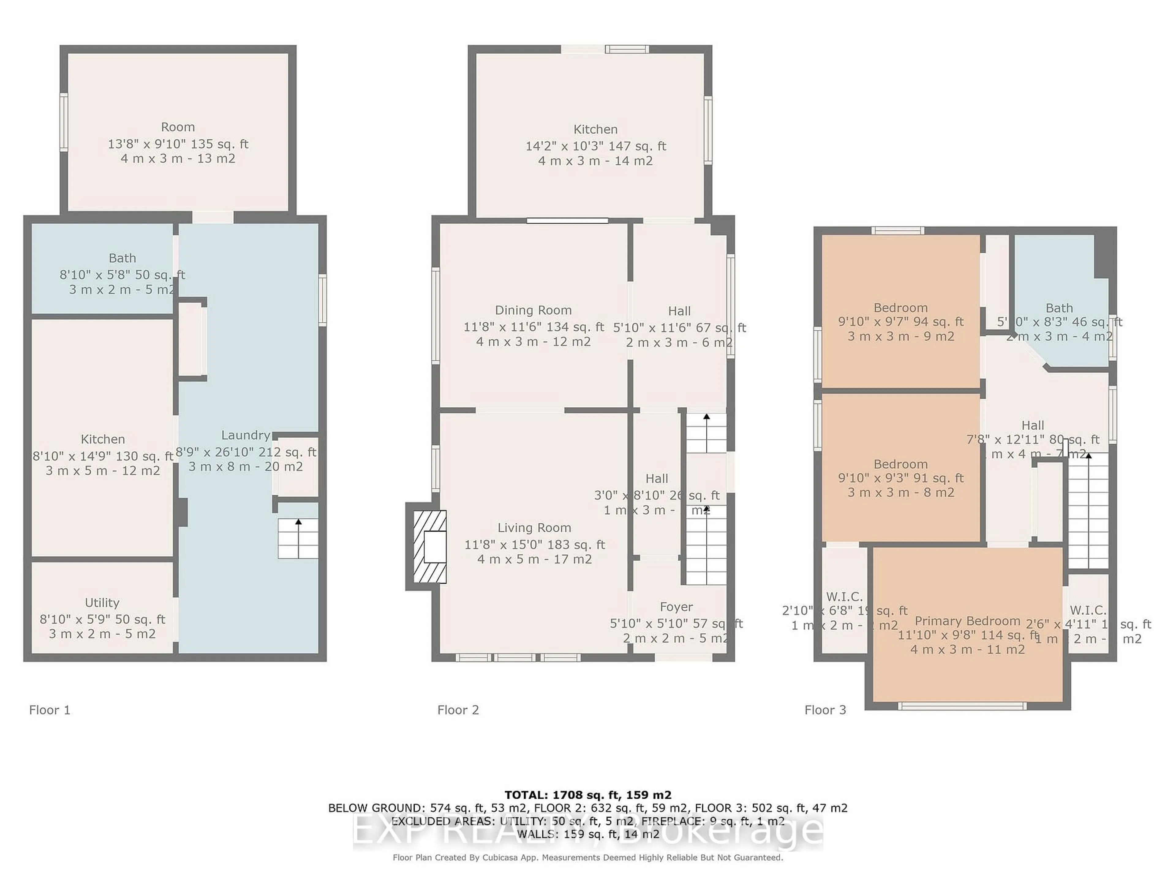 Floor plan for 275 Ridout St, London South Ontario N6C 3Y7