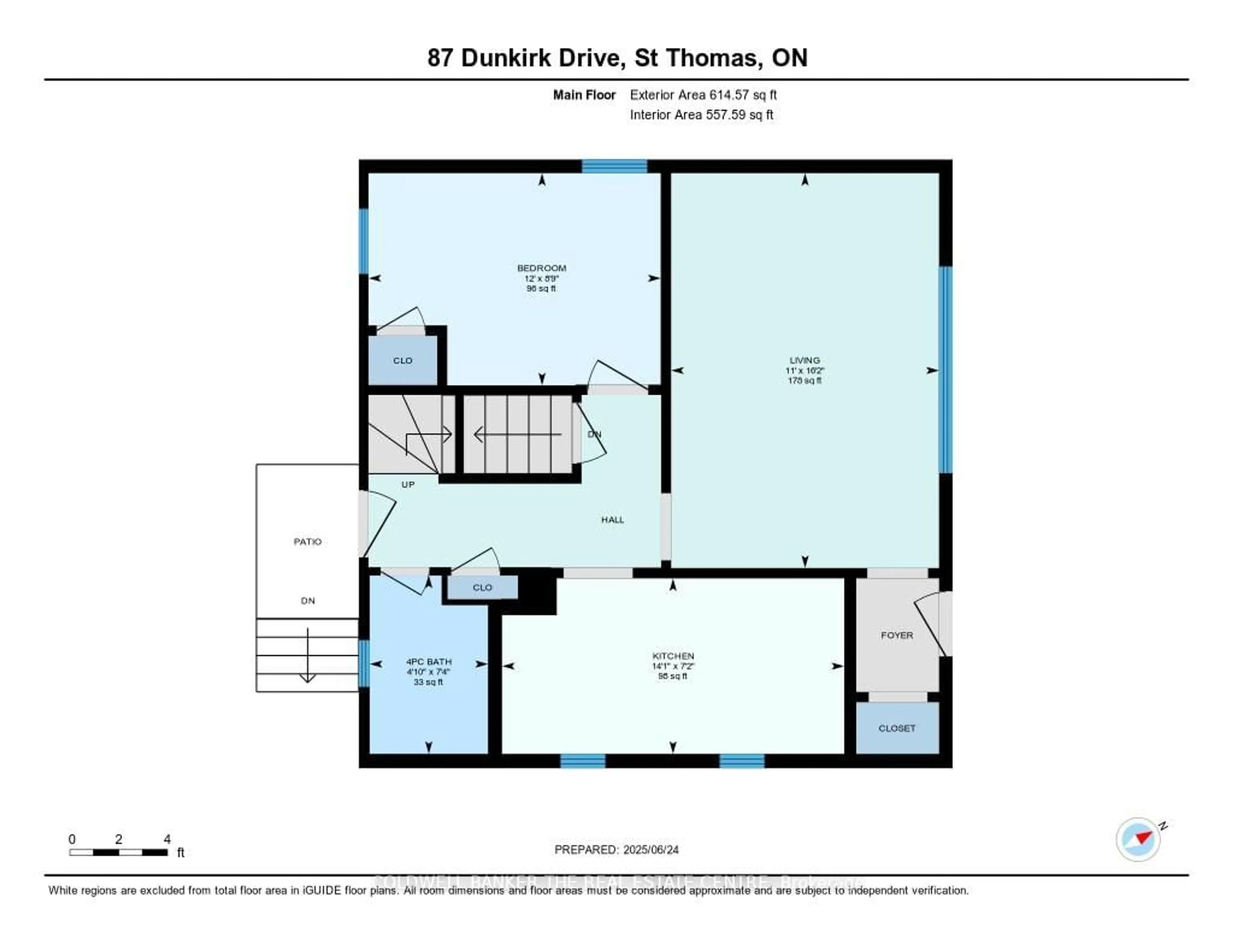 Floor plan for 87 DUNKIRK Dr, St. Thomas Ontario N5R 1S2