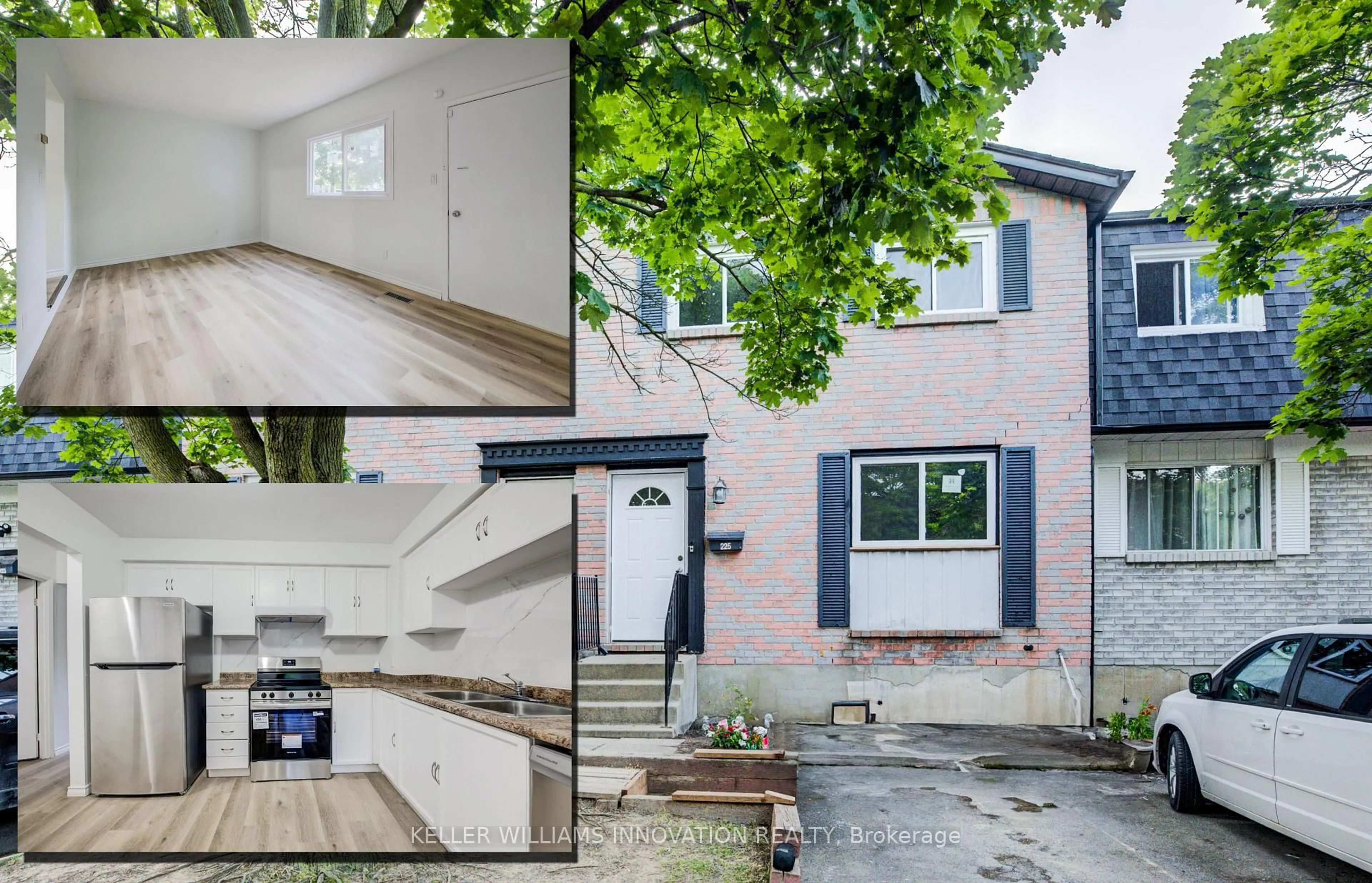 Home with brick exterior material, street for 195 Denistoun St #225, Welland Ontario L3C 6P1