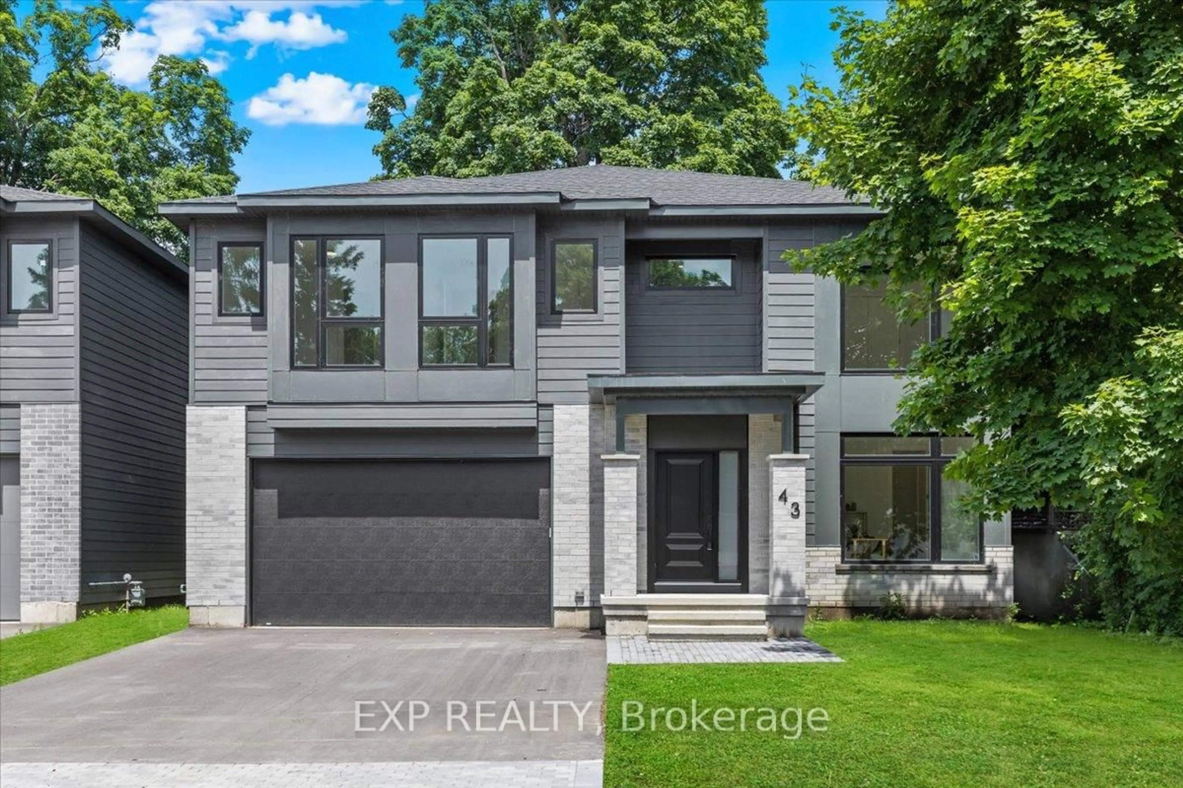 Home with brick exterior material, street for 43 St. Claire Ave, Ottawa Ontario K2G 2A1