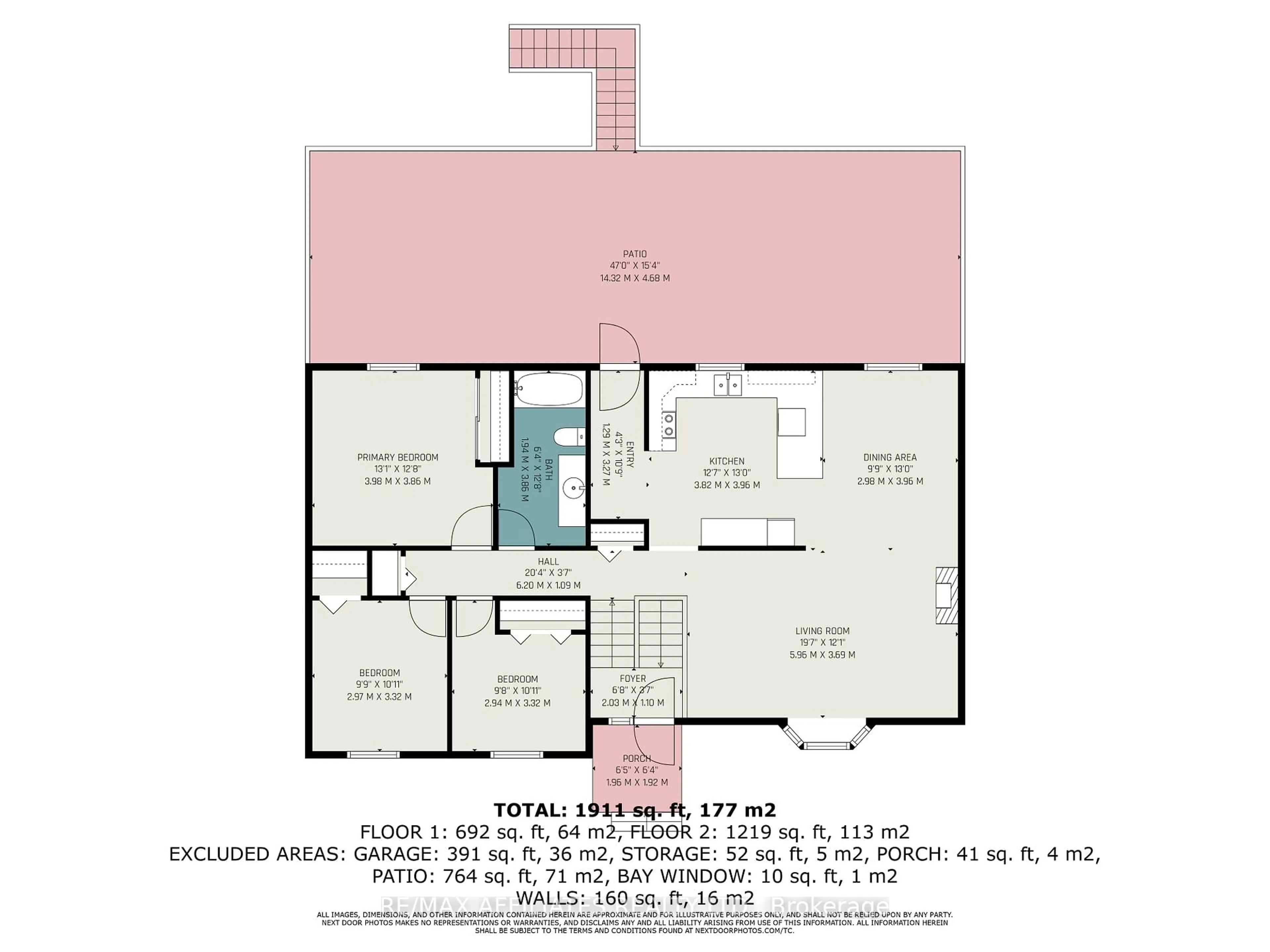 Floor plan for 9674 Hall Rd, Augusta Ontario K0G 1R0
