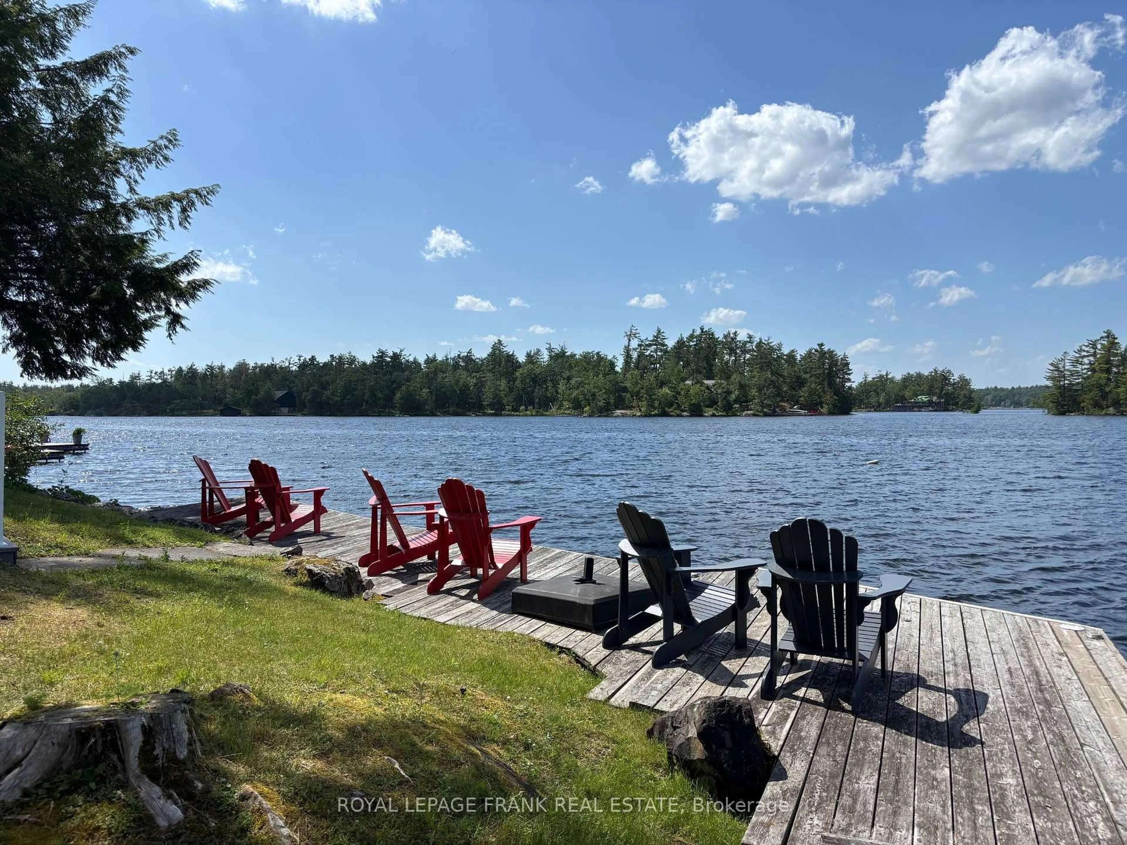Patio, water/lake/river/ocean view for 1786 South Bayshore Rd, Douro-Dummer Ontario K0L 2H0