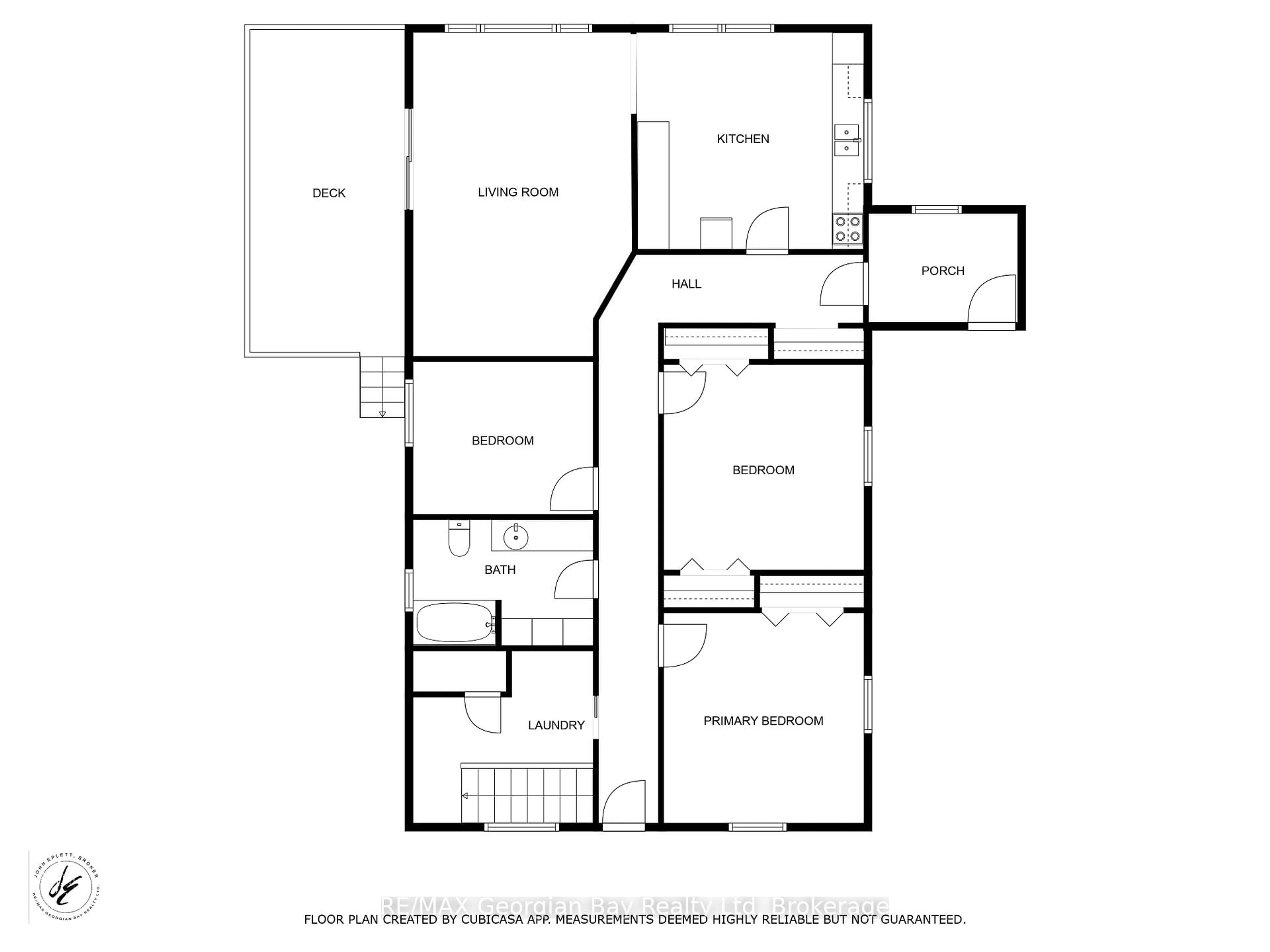 Floor plan for 332 Baxter Loop Rd, Georgian Bay Ontario L0K 1S0