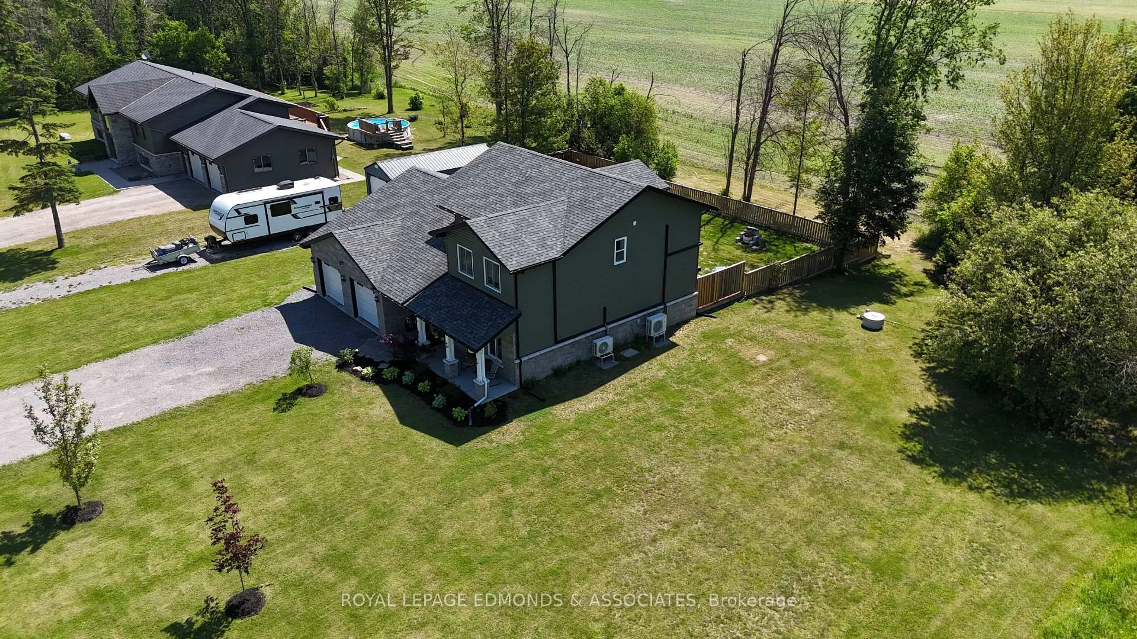 A pic from outside/outdoor area/front of a property/back of a property/a pic from drone, unknown for 12 Cardel St, Beachburg Ontario K0J 1C0