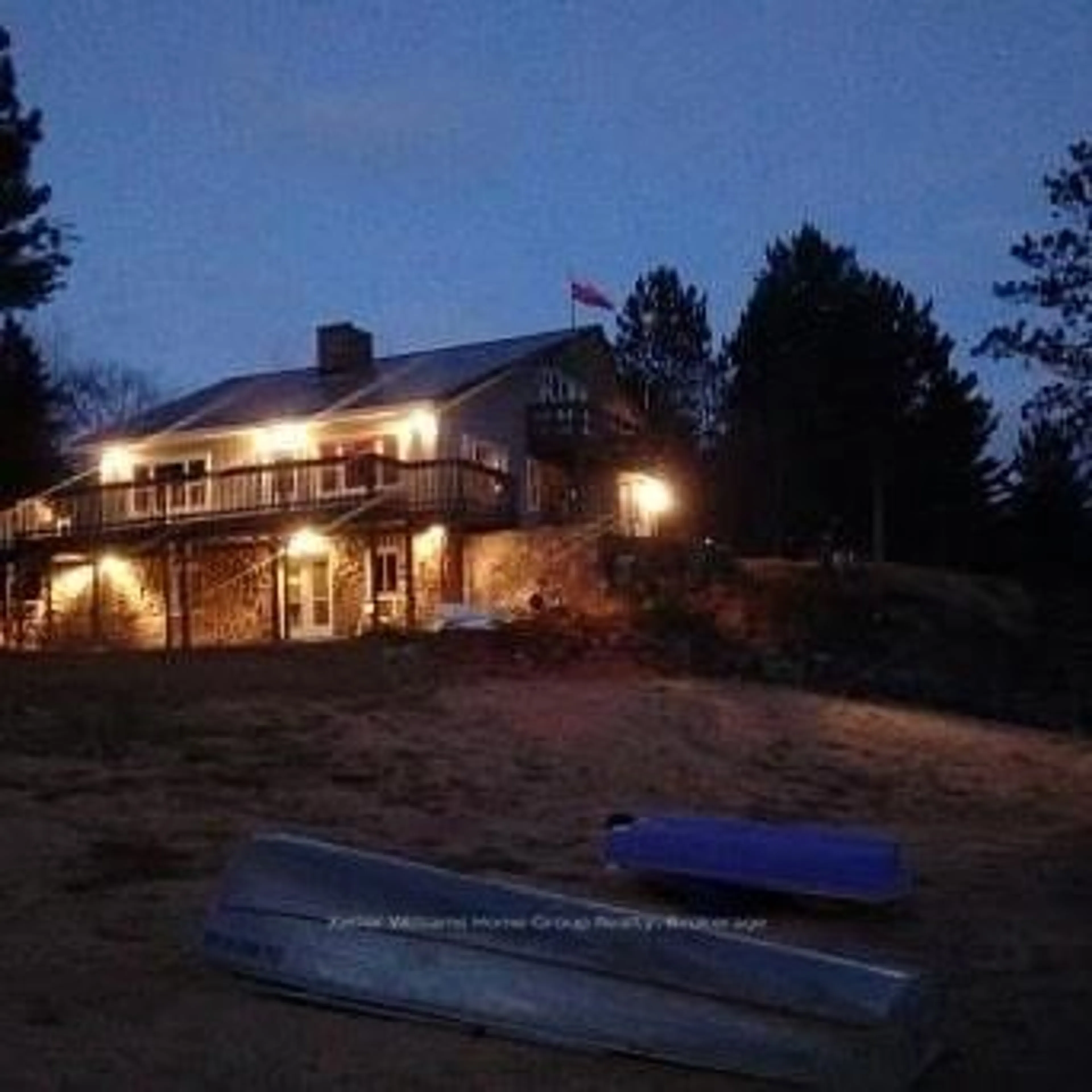 A pic from outside/outdoor area/front of a property/back of a property/a pic from drone, building for 682 Long Lake Rd, Whitney Ontario K0J 2M0