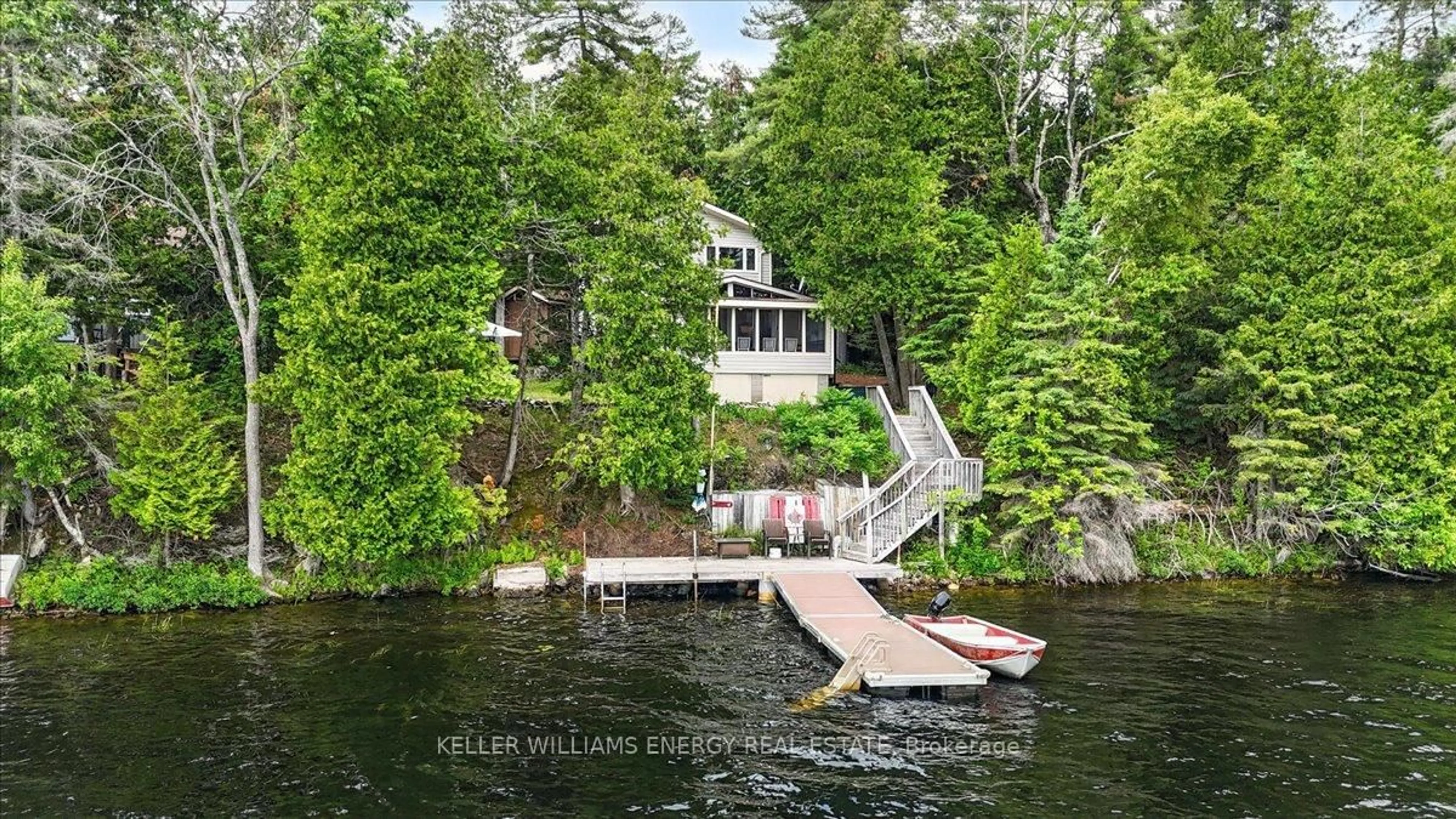 A pic from outside/outdoor area/front of a property/back of a property/a pic from drone, water/lake/river/ocean view for 75 Fire Route 23A, Havelock-Belmont-Methuen Ontario K0L 1Z0