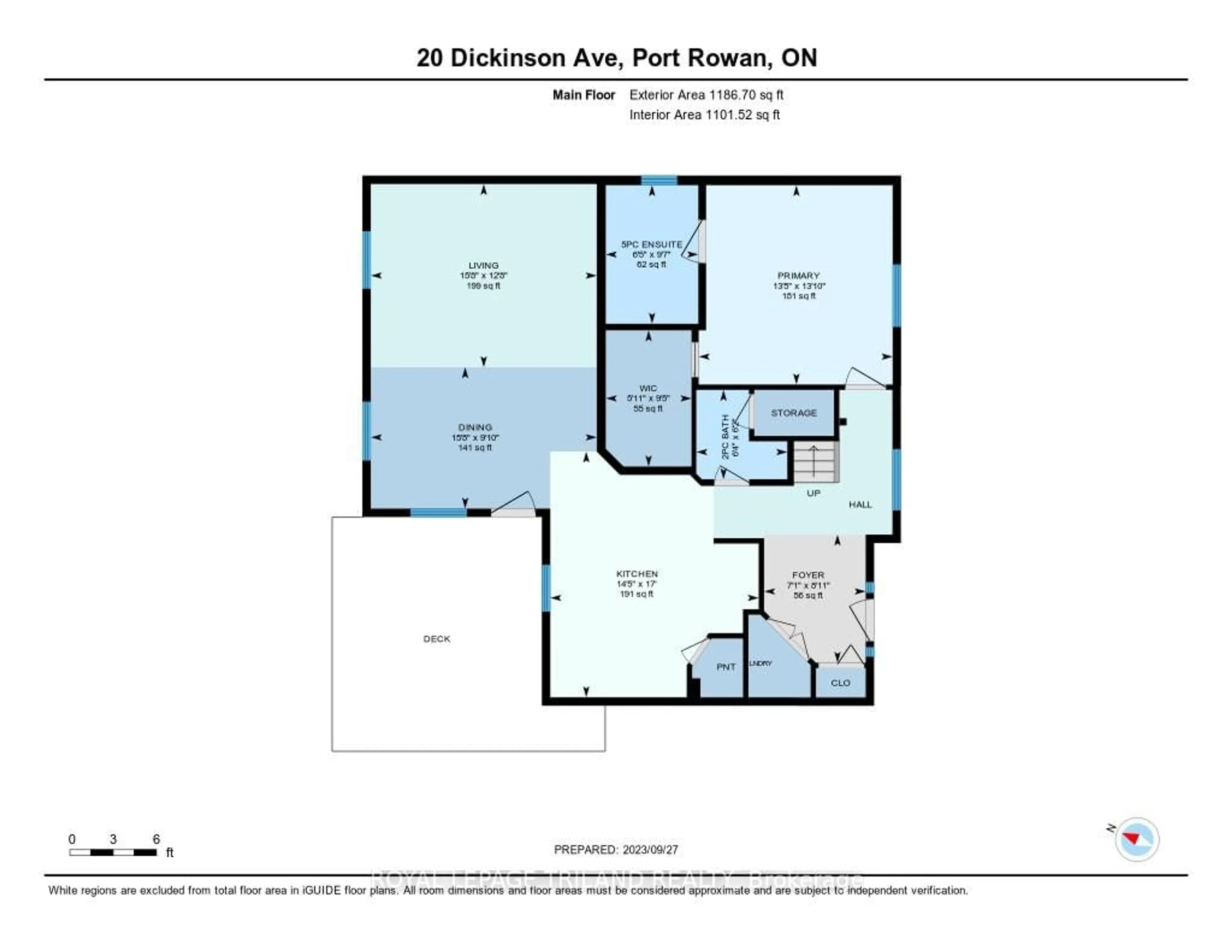 Floor plan for 20 Dickinson Ave, Norfolk Ontario N0E 1M0
